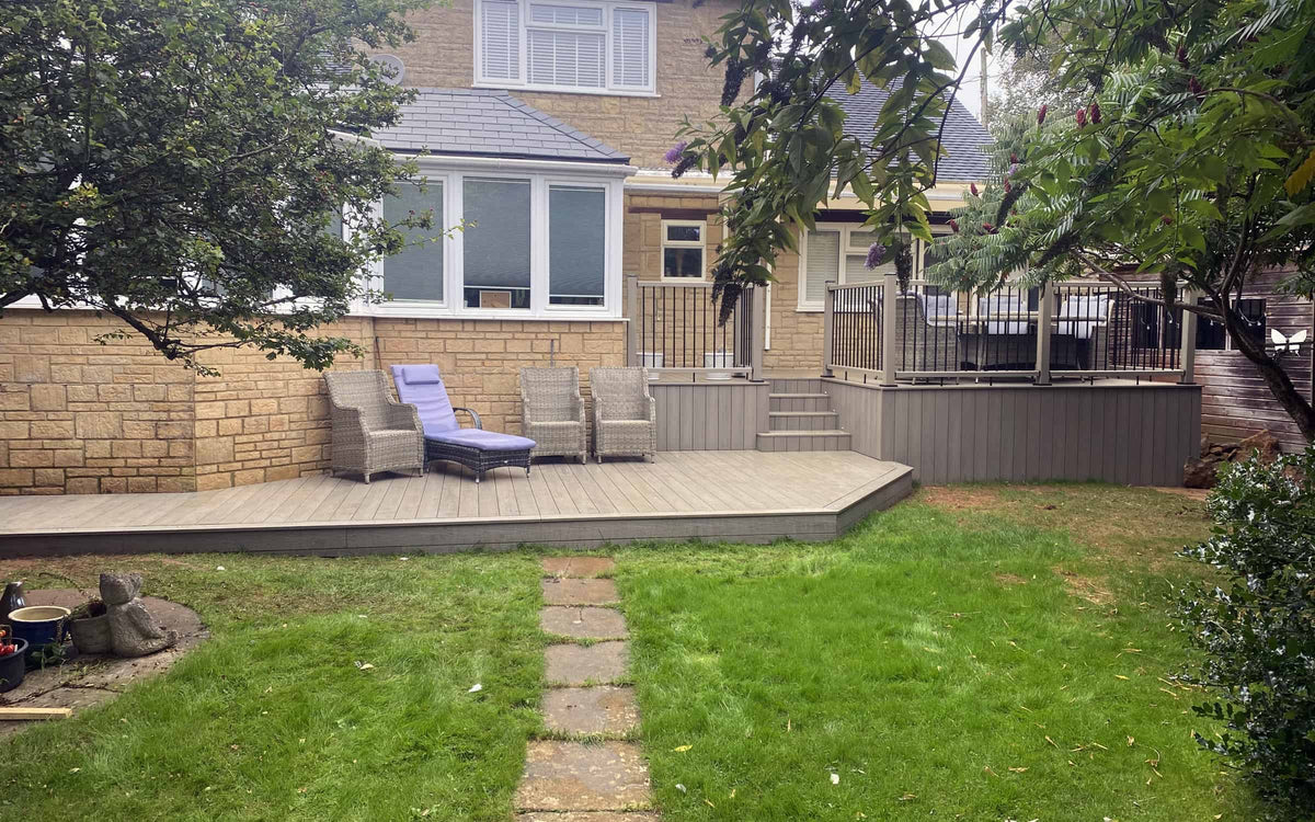 outdoor composite balustrades