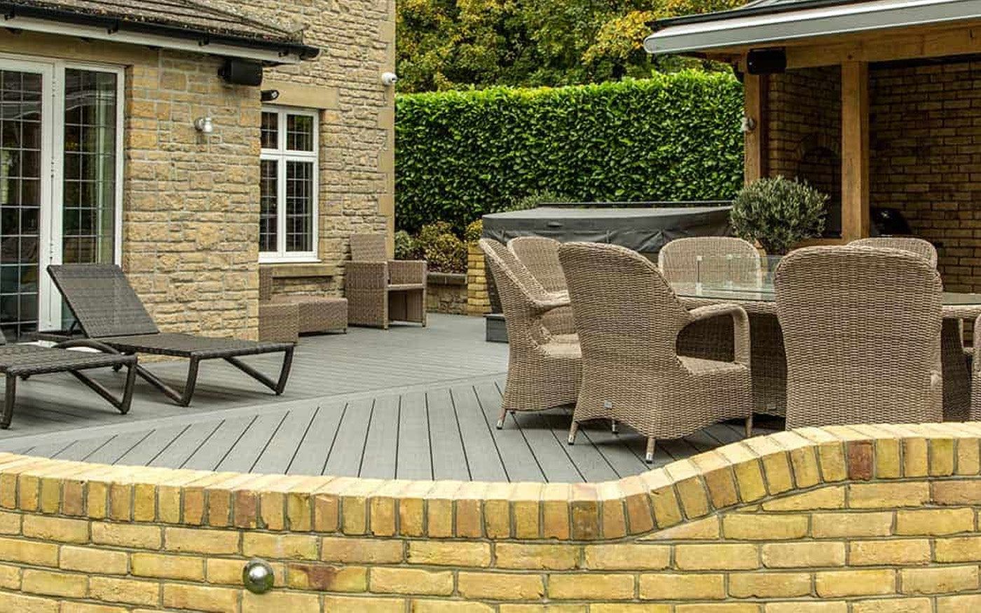 composite grey decking