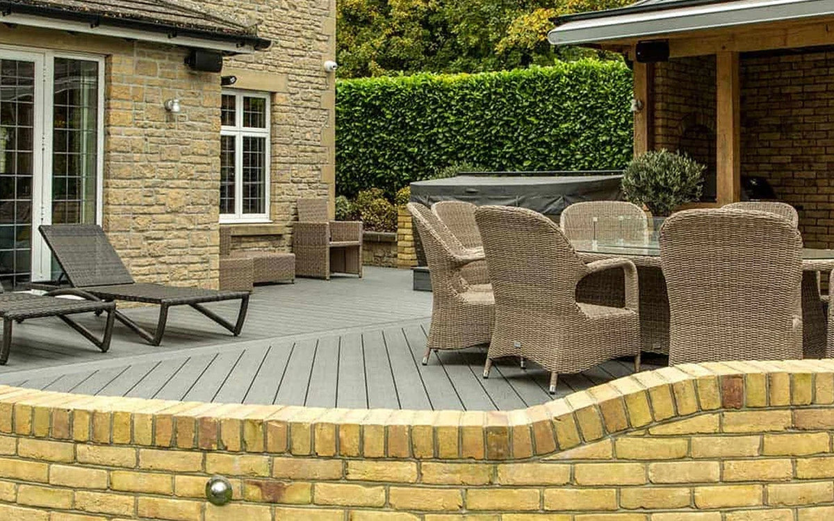 composite grey decking