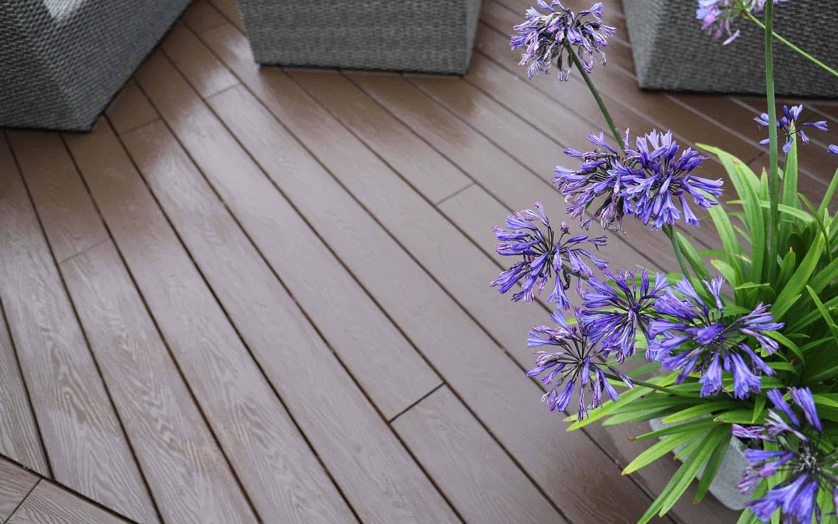 fade resistant decking and weather resistant decking