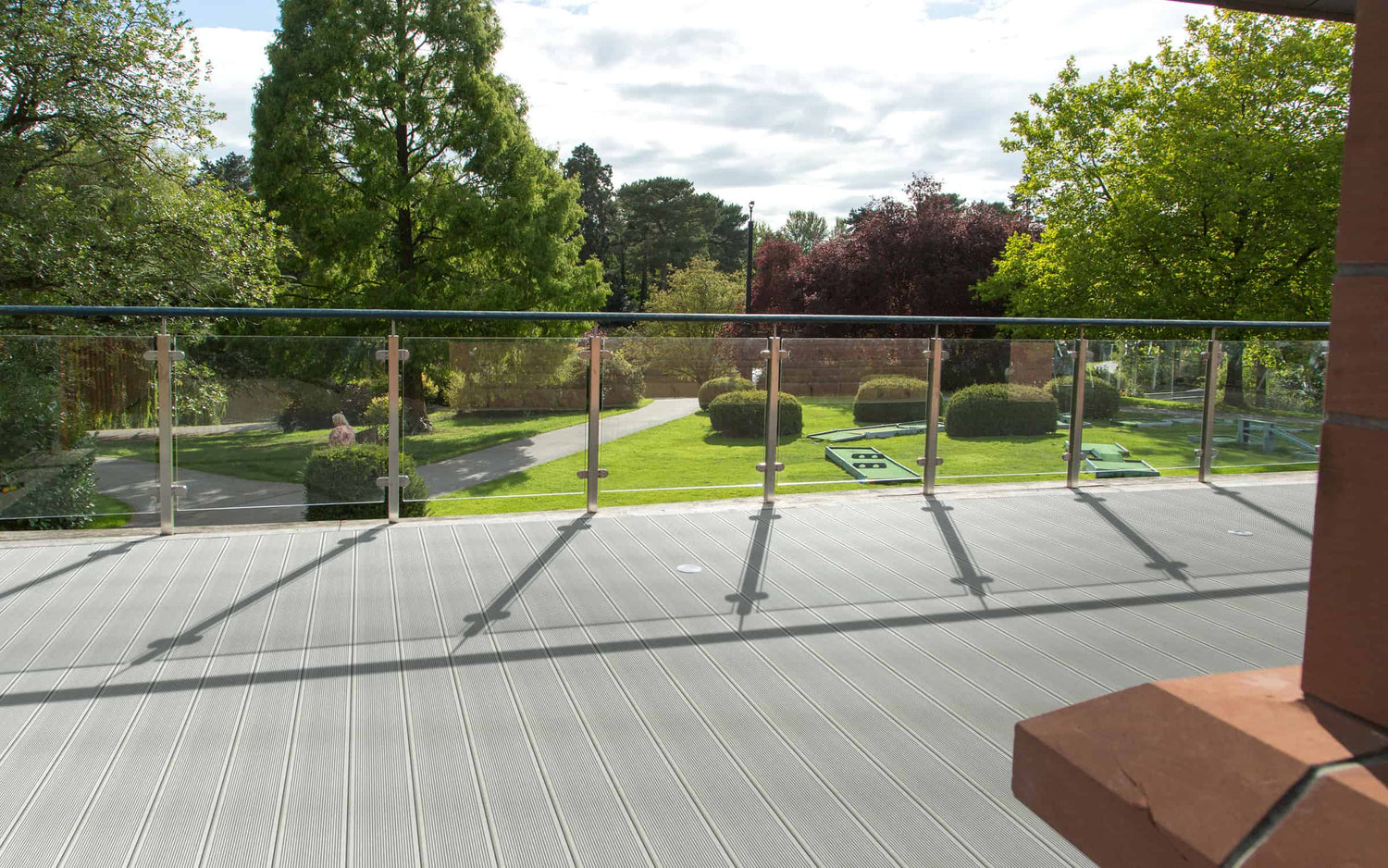 public space decking