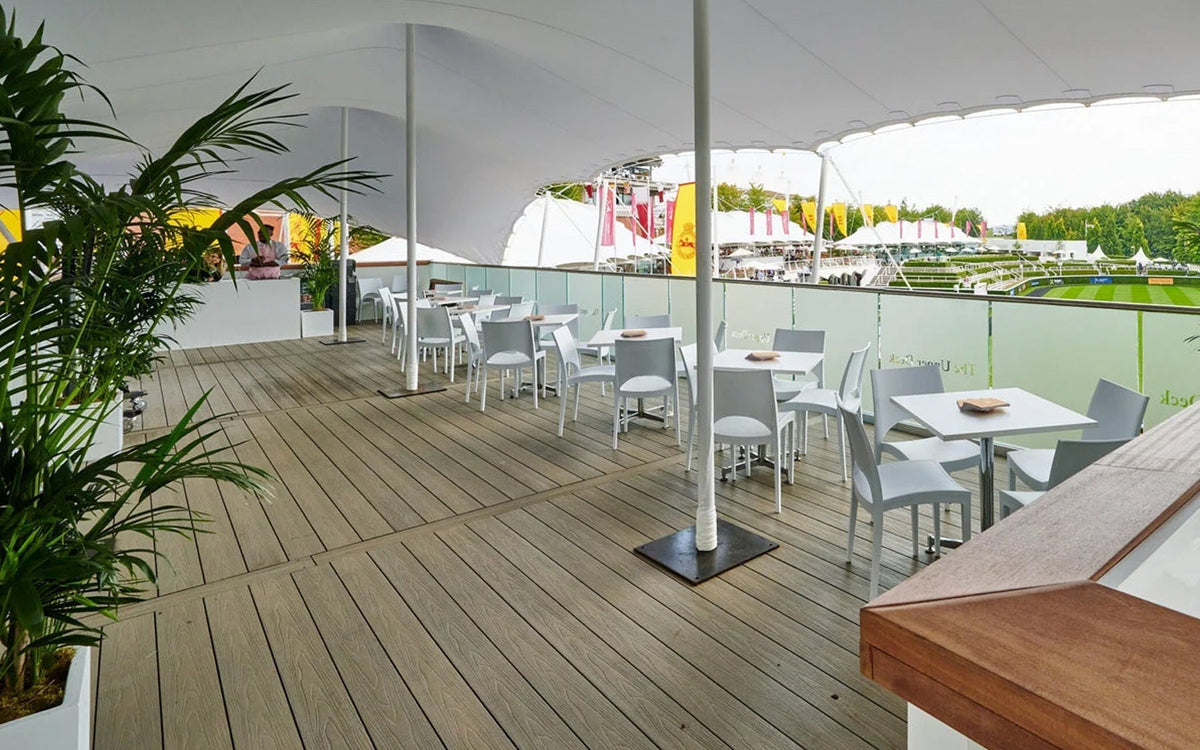 Deluxe Composite Decking Elevates Premium Hospitality