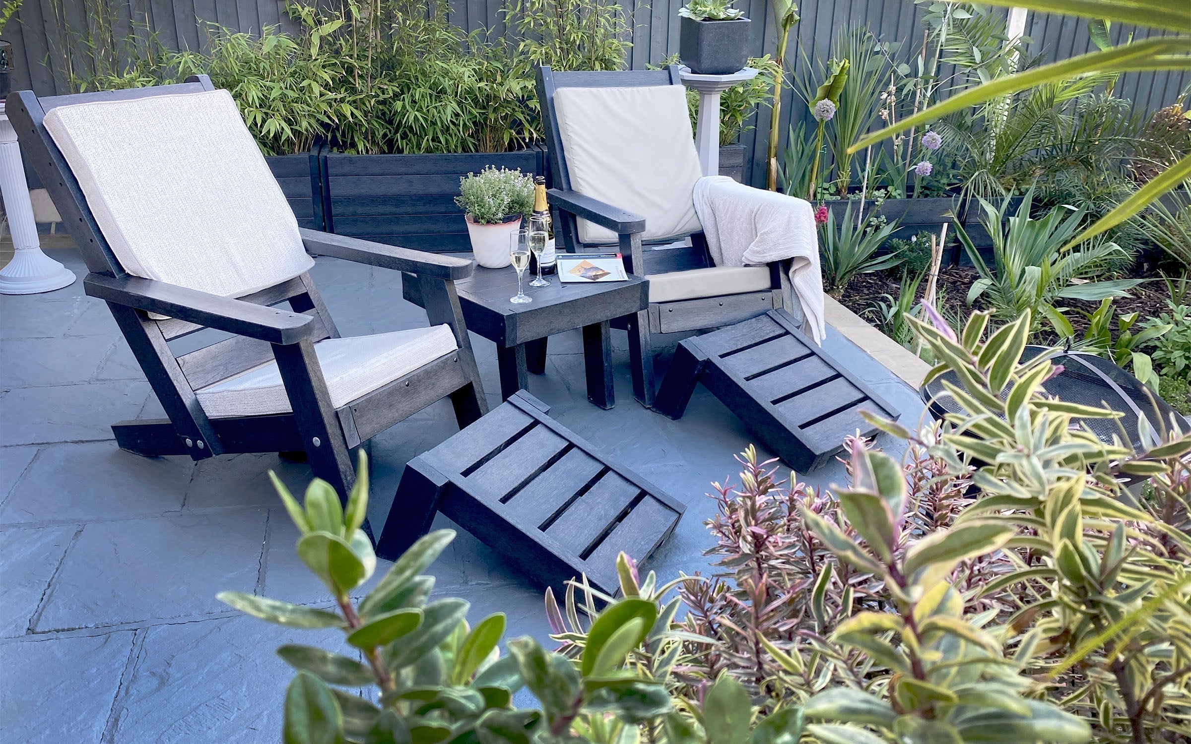 recycled plastic garden furniture