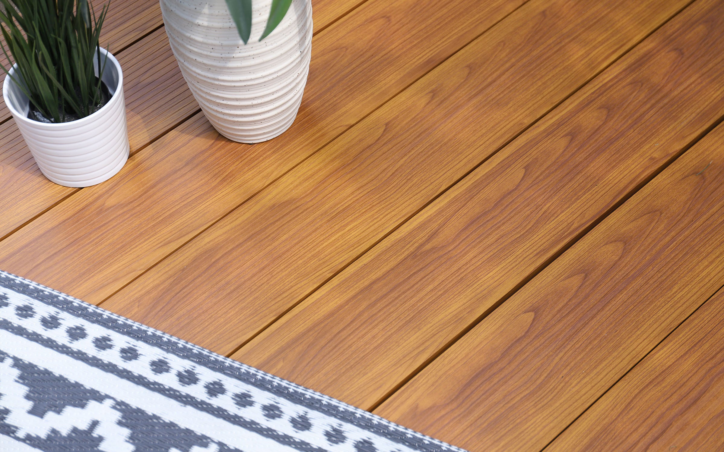 NeoTimber Aluminium Decking - Woodgrain Finishes Available