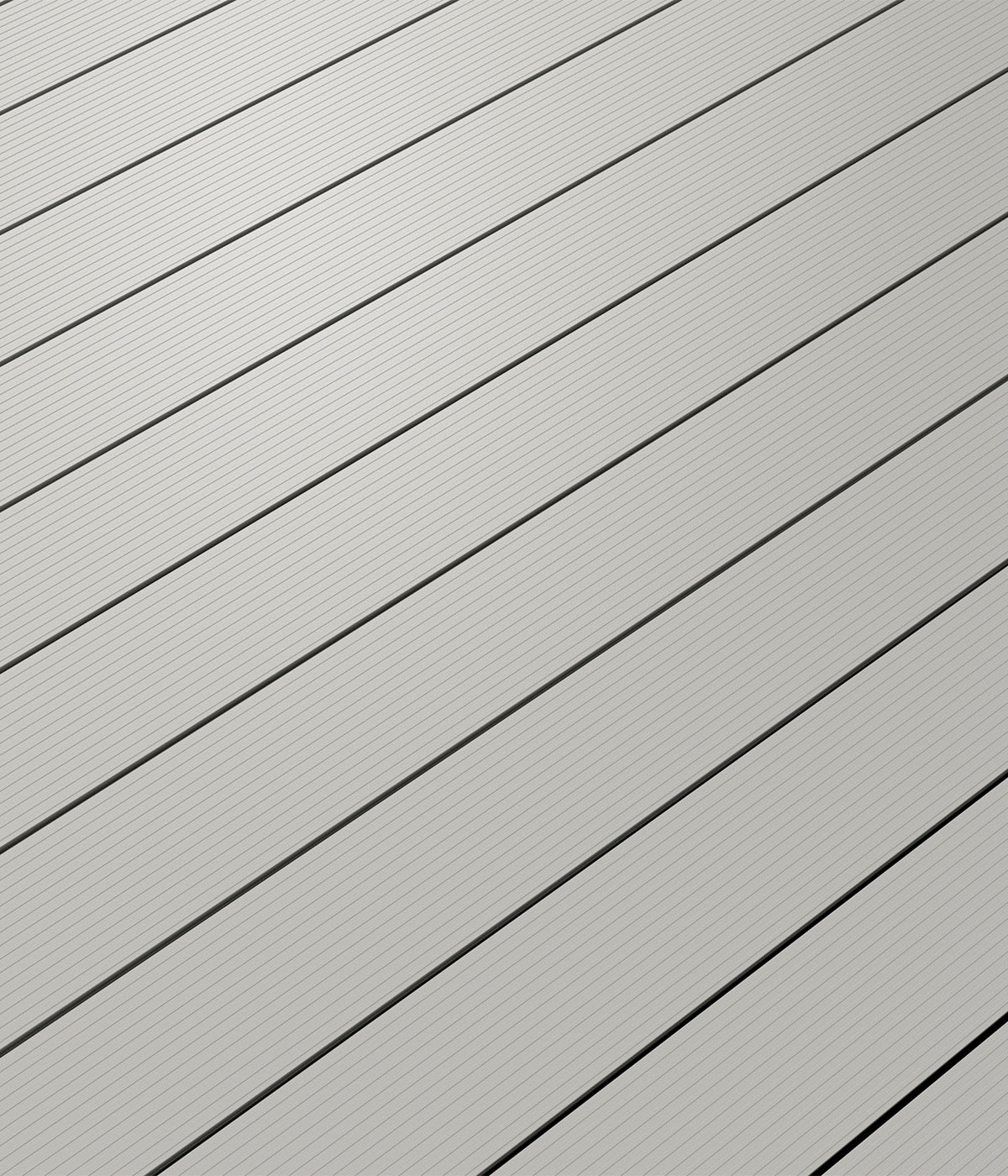 NeoTimber Solid Colour Aluminium Deck Board - Pebble Grey