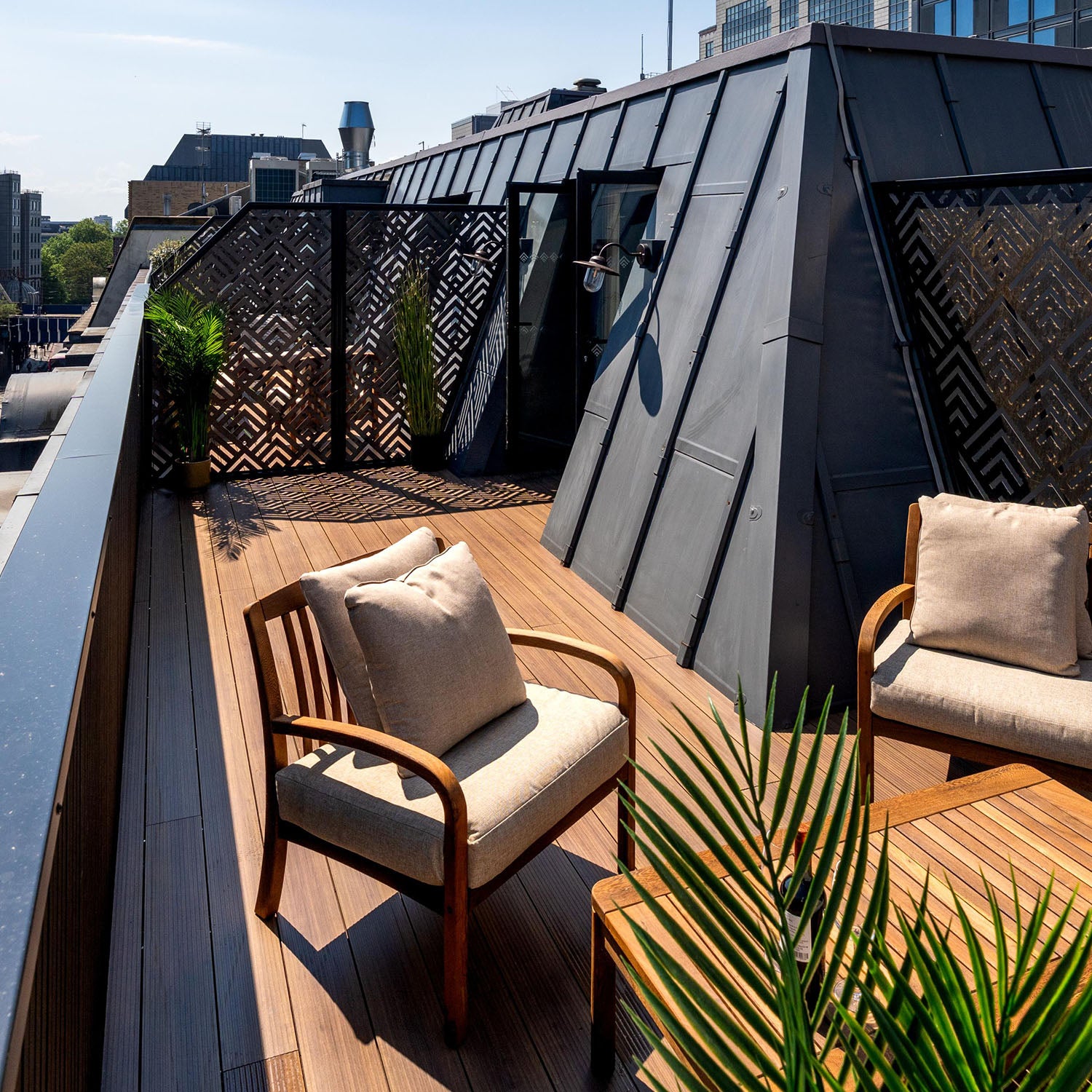 aluminium decking images