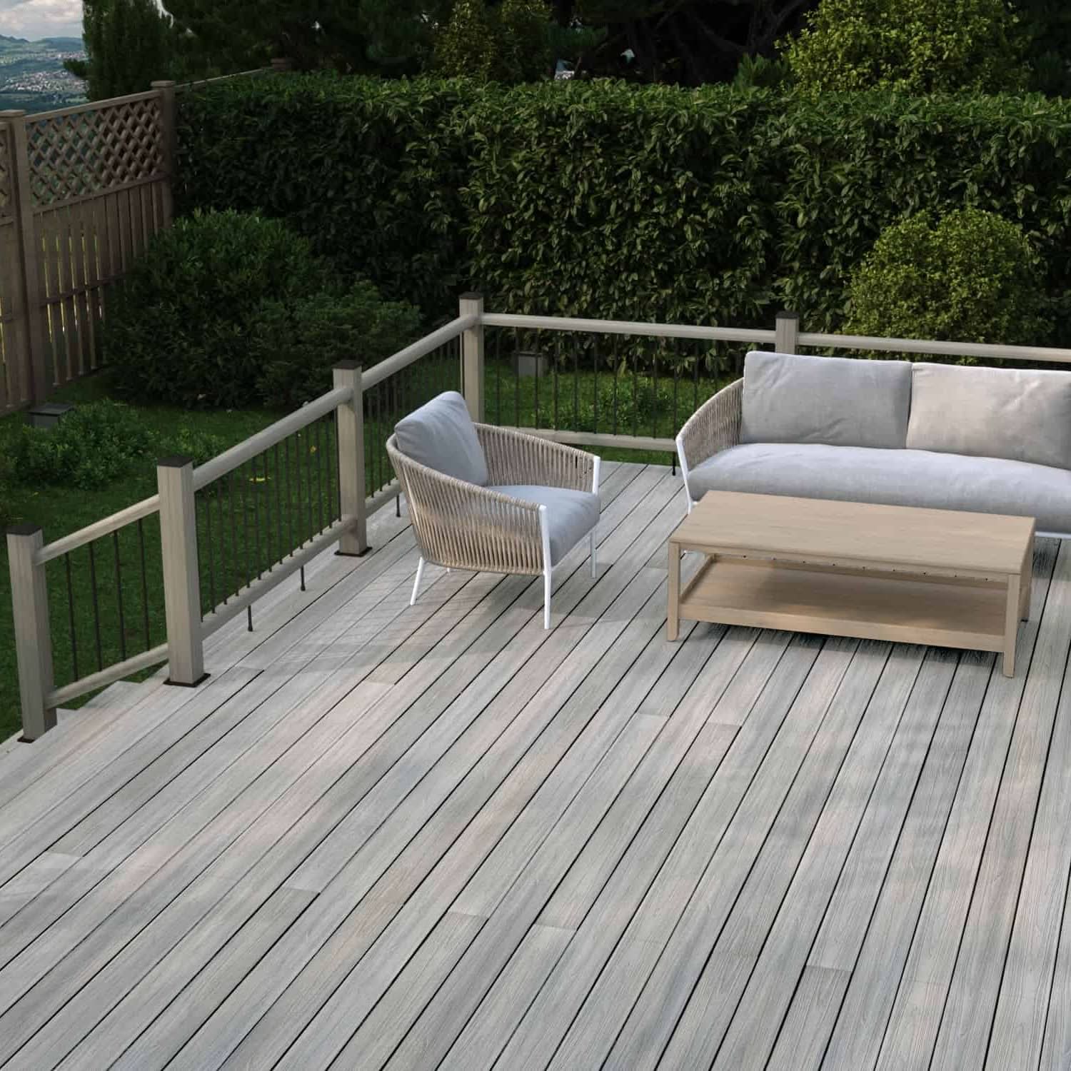 NeoTimber Antique Composite Decking Balustrades