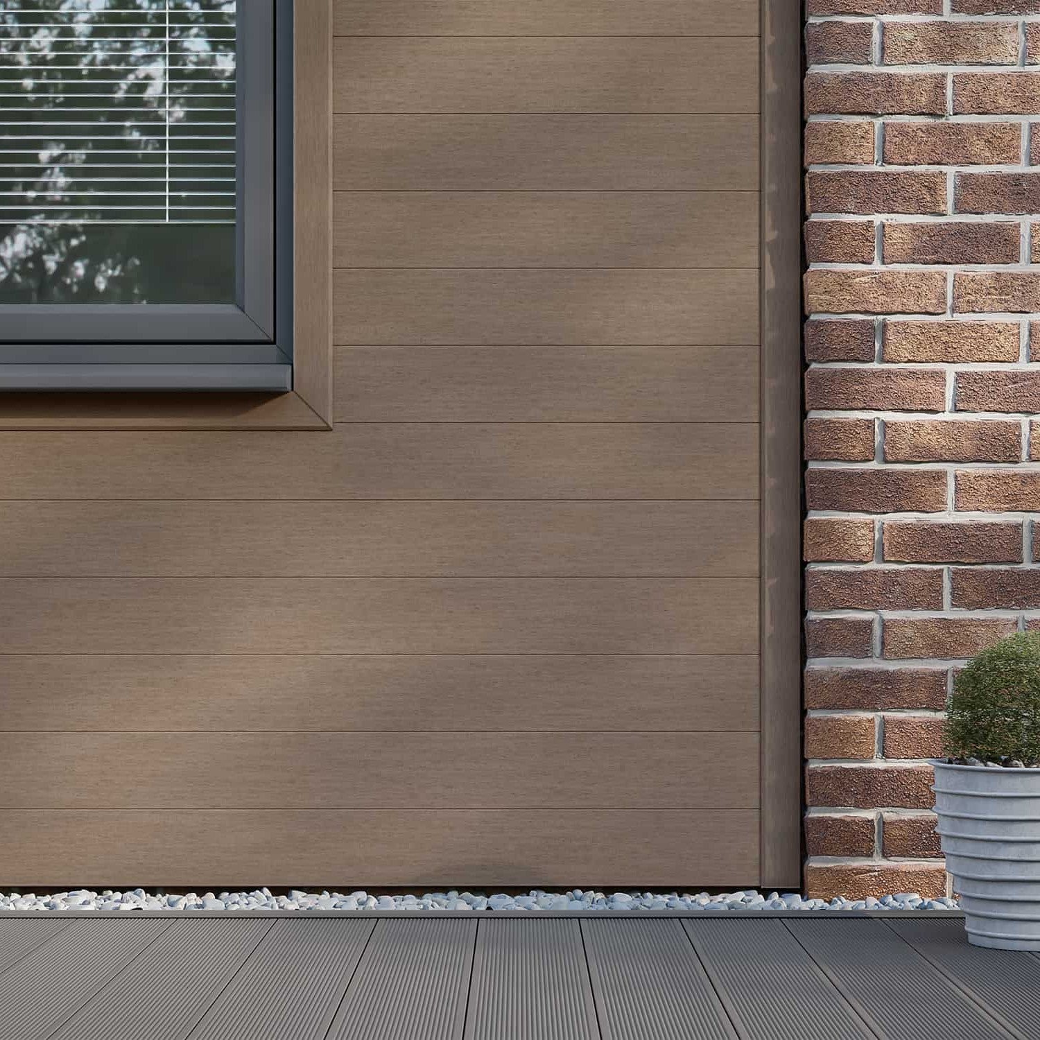Classic Chocolate Composite Cladding
