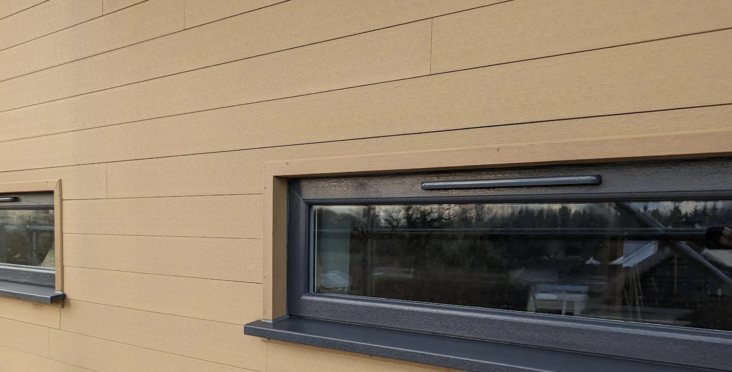 NeoTimber Classic Cladding Board - Teak Project