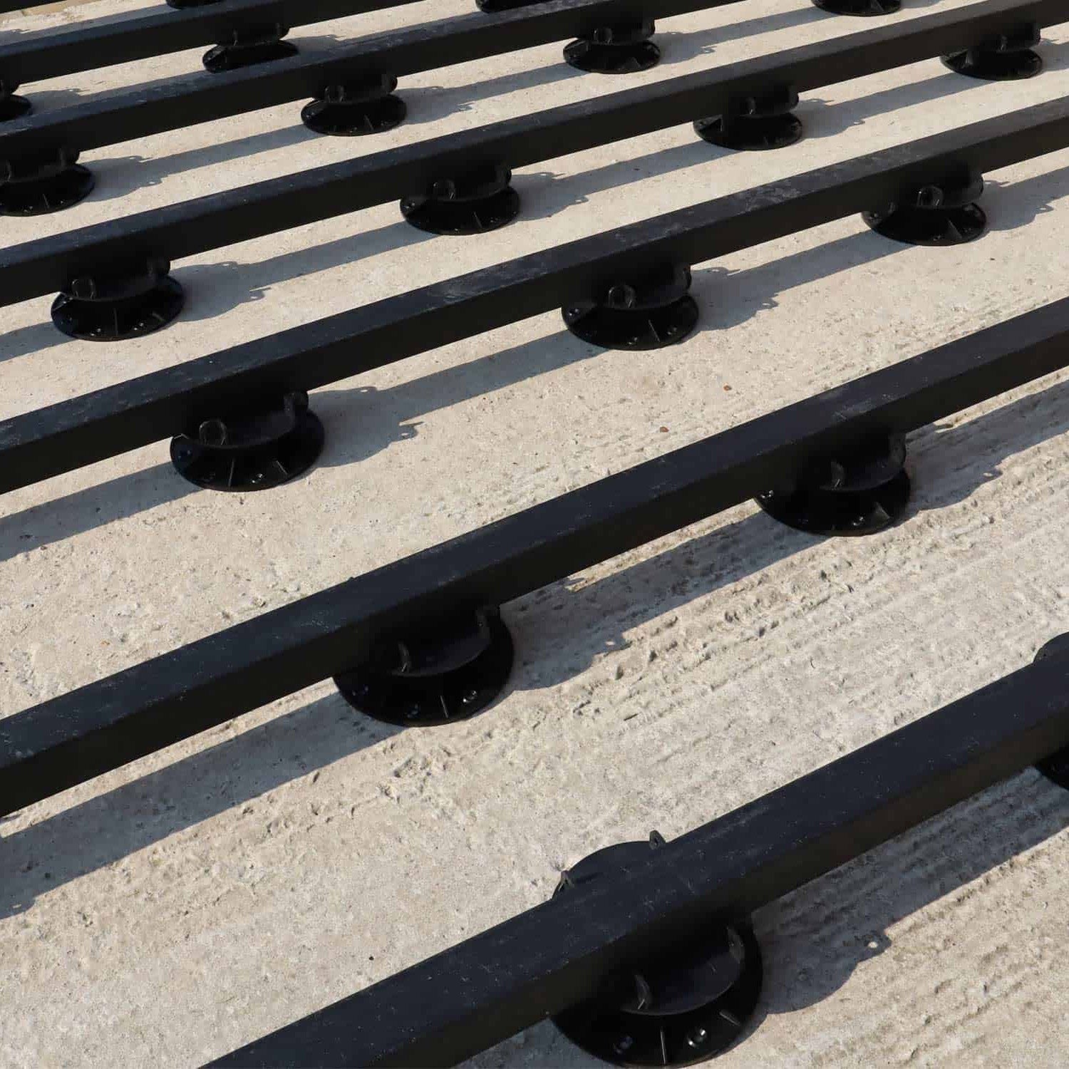 NeoTimber Decking Subframe - Adjustable Plastic Pedestals