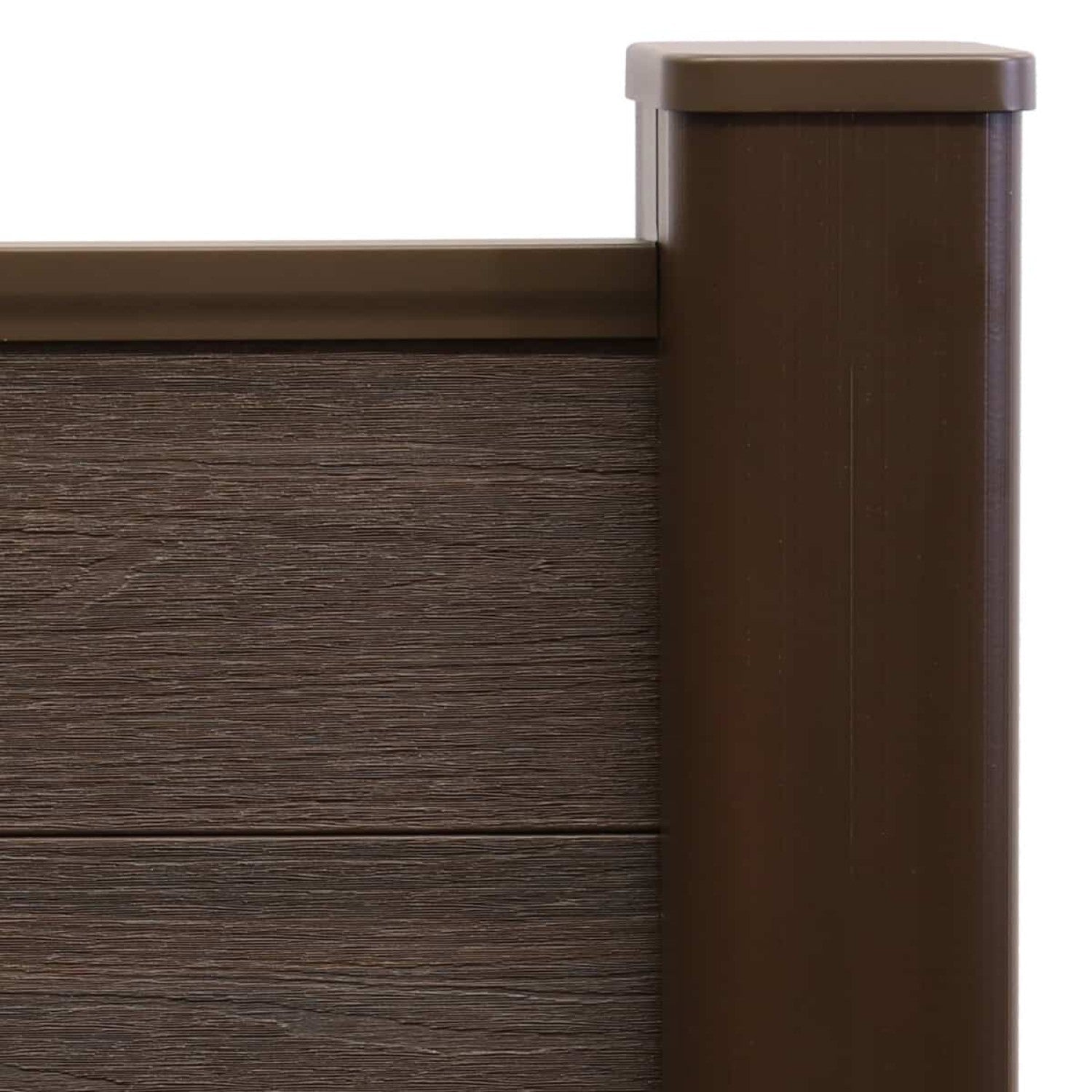 NeoTimber Deluxe Fence Panel Set - Chocolate