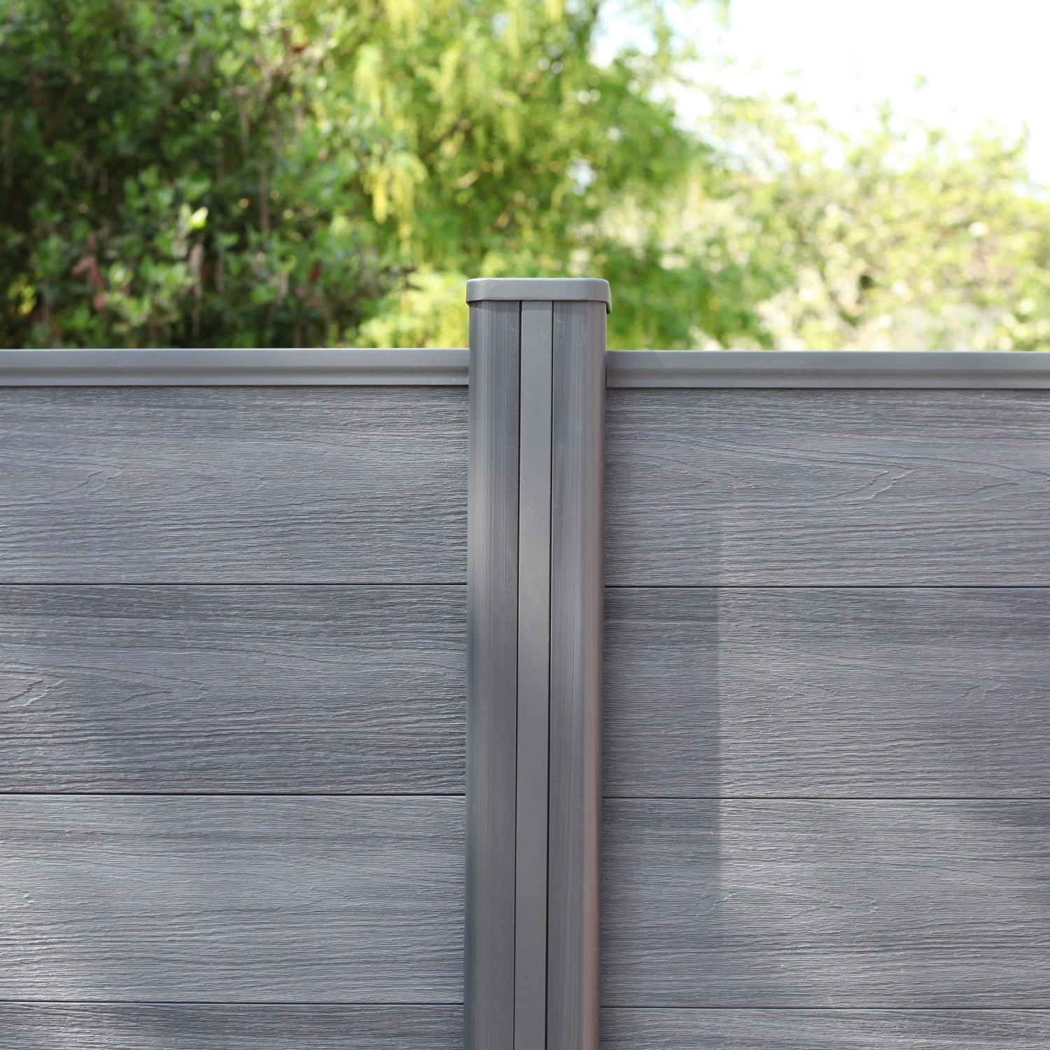 NeoTimber Deluxe Composite Fence Panel Set – Advanced Capped Composite Protection