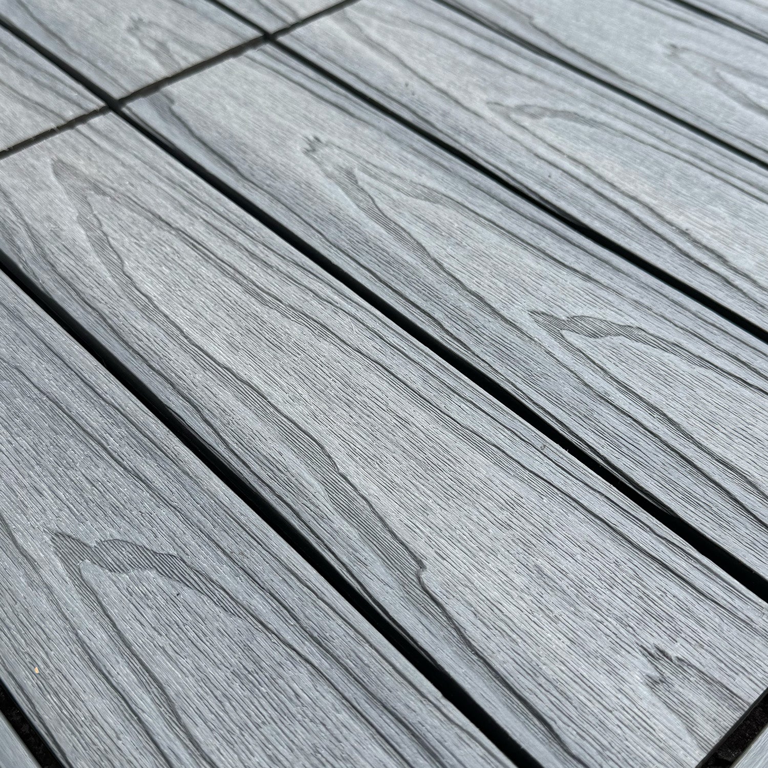 Deluxe Composite Deck Tiles – Advanced Capped Composite Construction