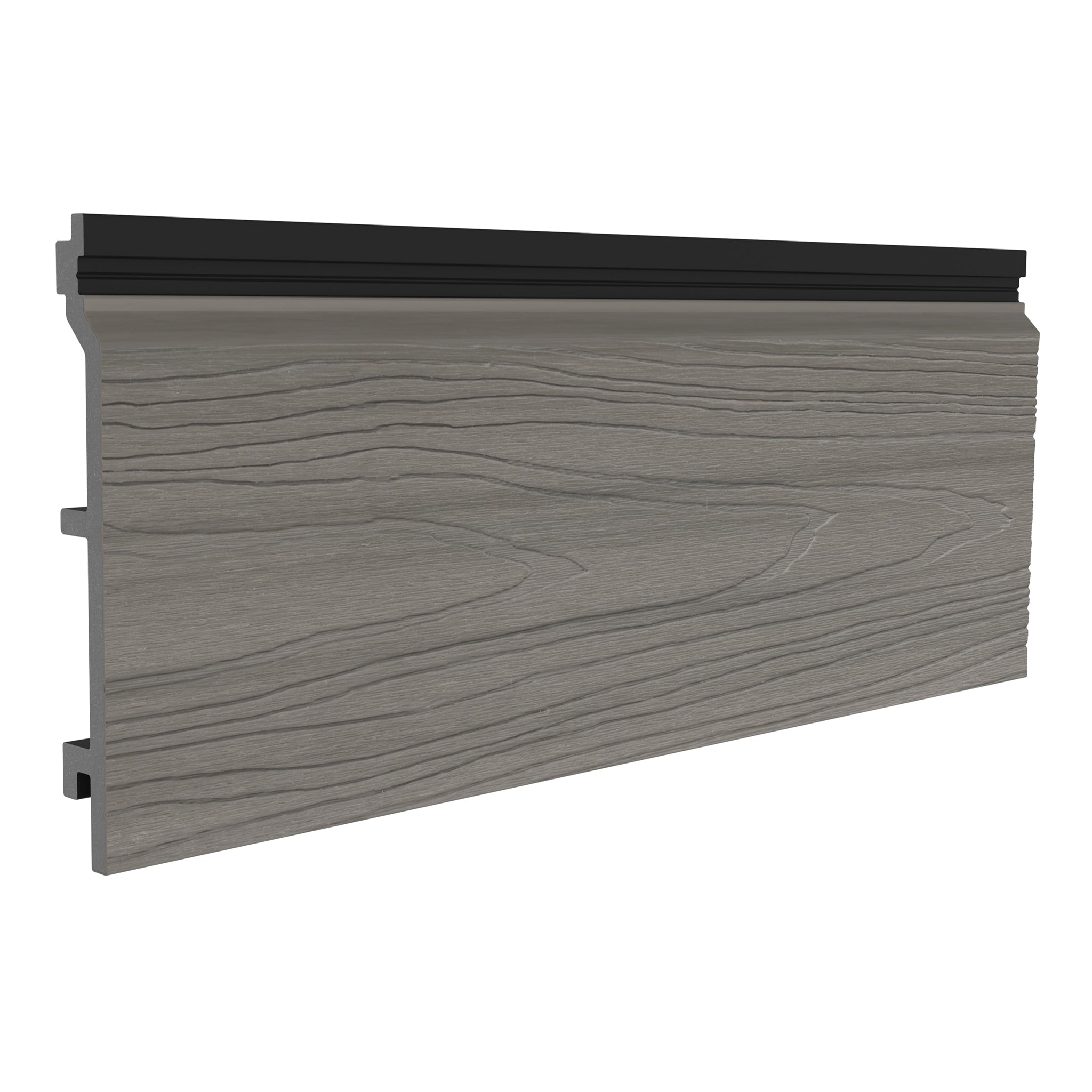 NeoTimber Deluxe Woodgrain Composite Cladding Board – Antique – Angled Close Up
