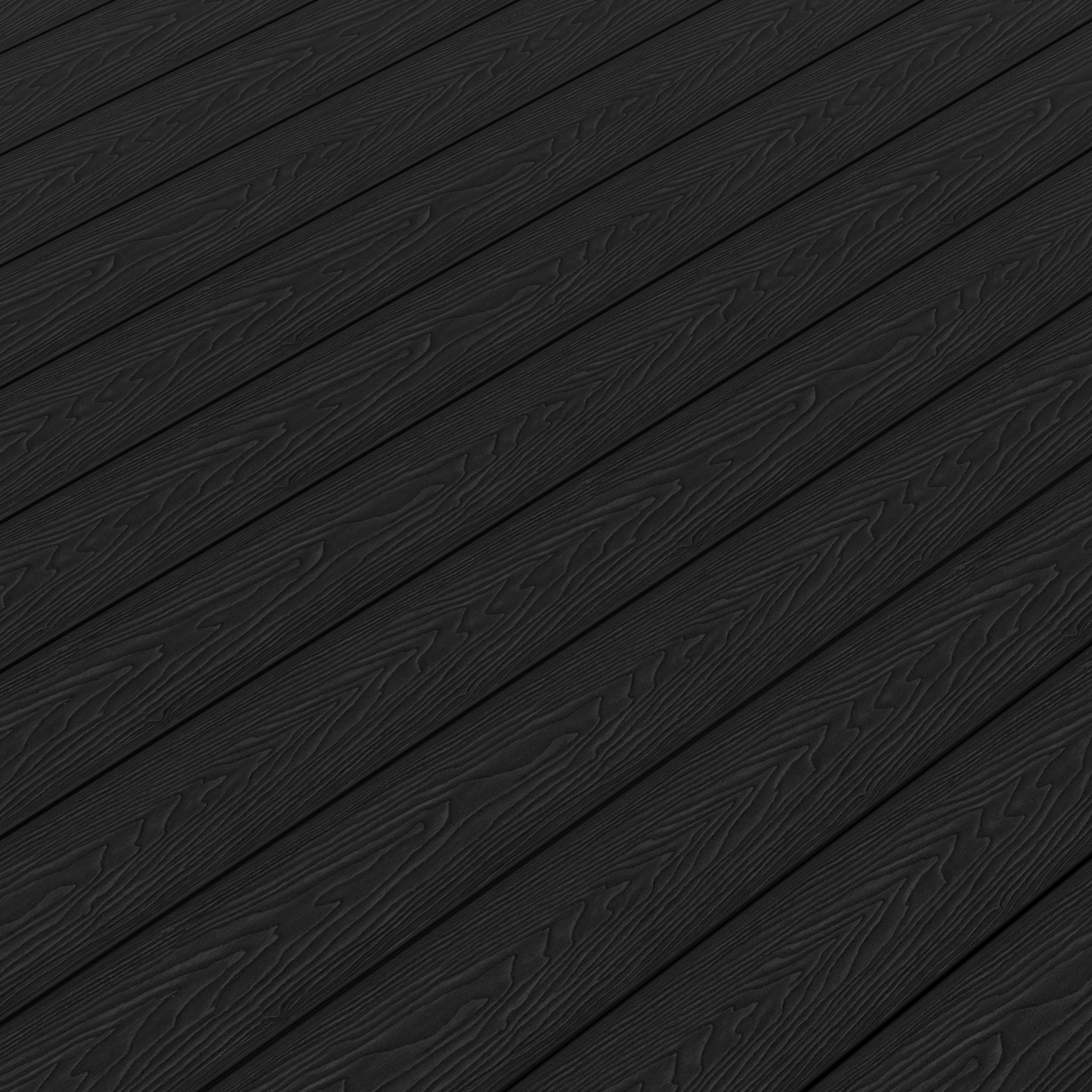 NeoTimber Classic Solid Composite Decking – Charcoal – Surface Texture Detail