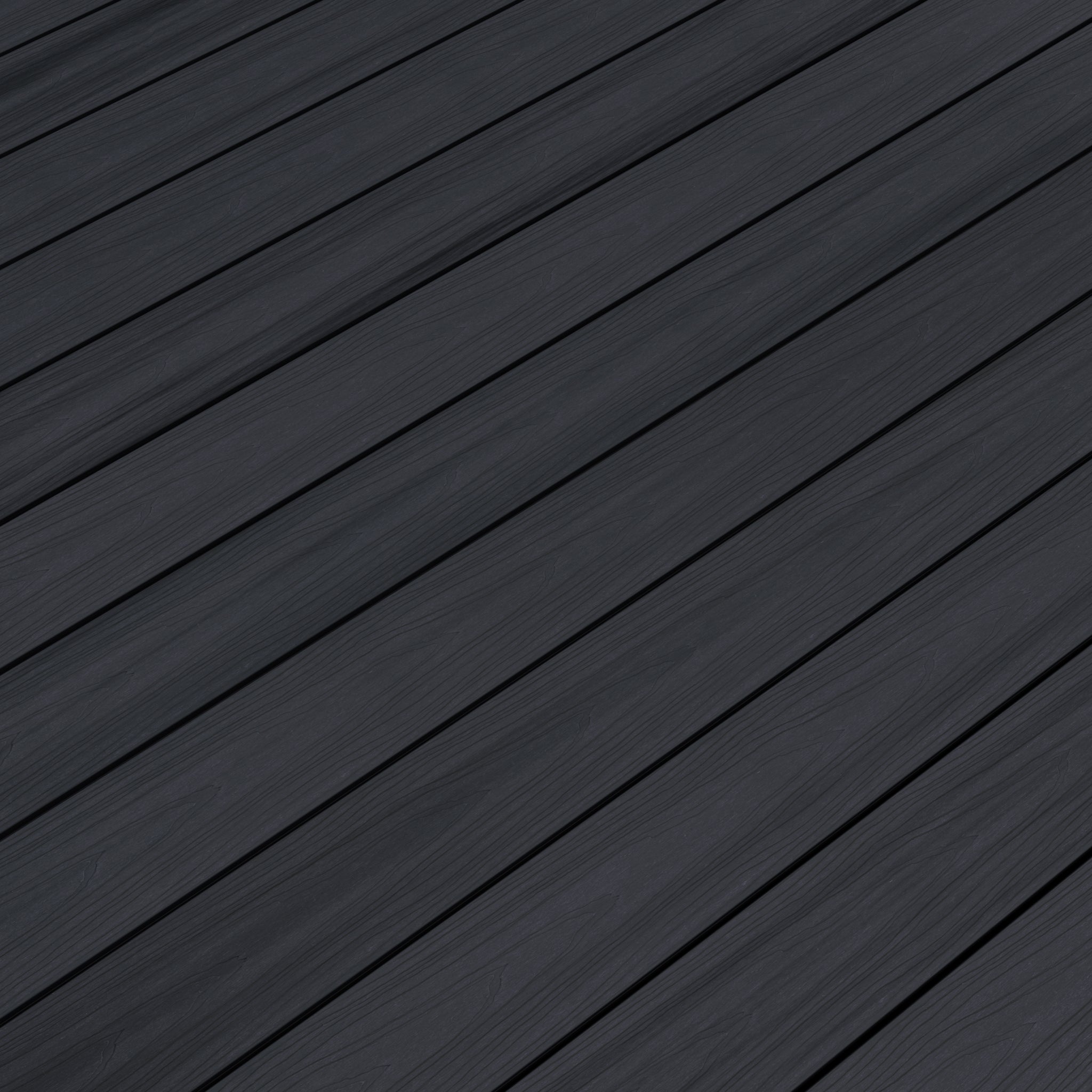 NeoTimber Deluxe Hollow Composite Decking – Charcoal – Surface Texture Detail