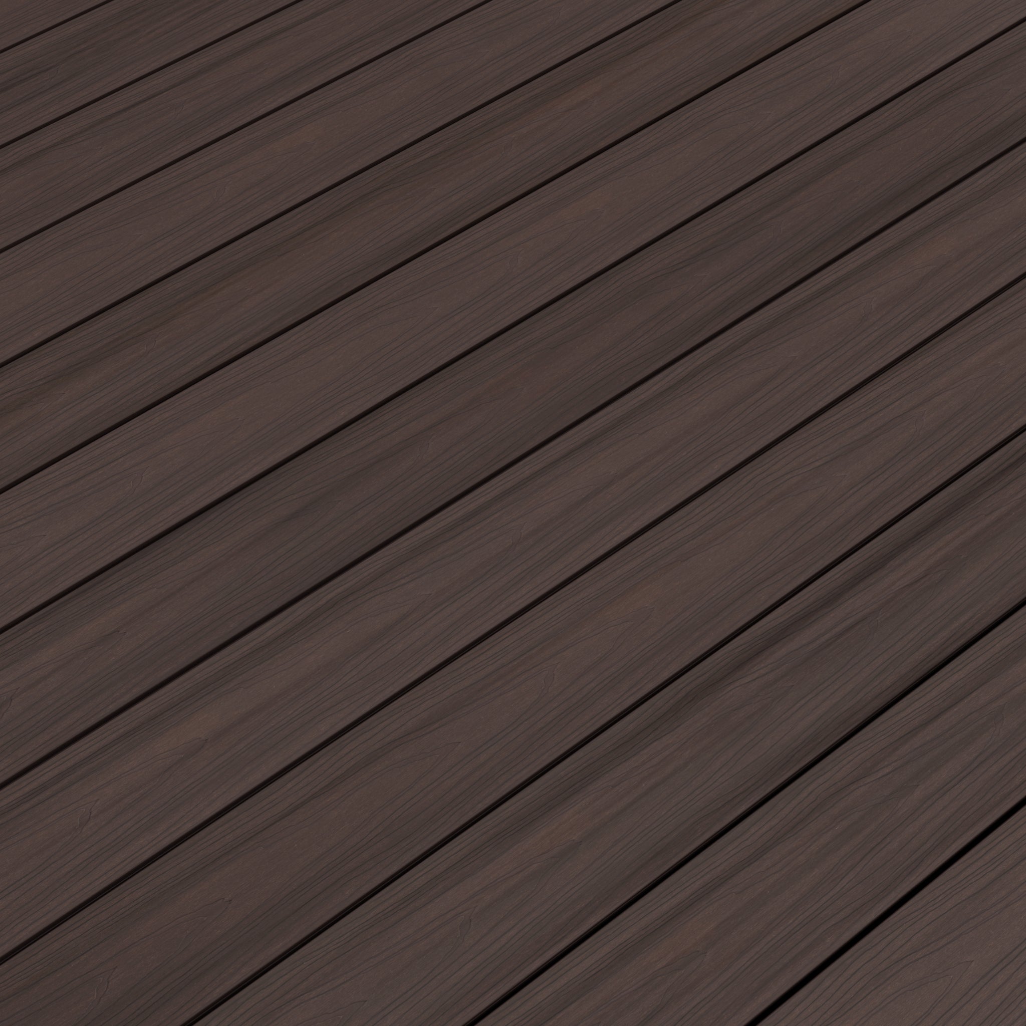 NeoTimber Deluxe Solid Composite Decking – Chocolate – Surface Texture Detail