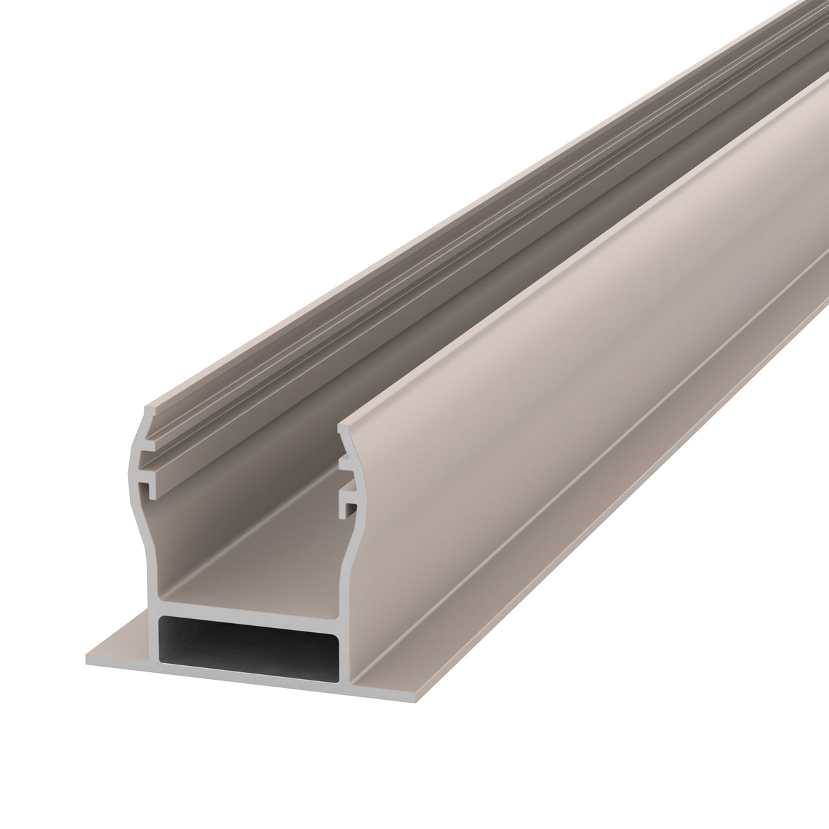 NeoTimber Wooden Fence Post Insert - Ash White - Angled Close-Up