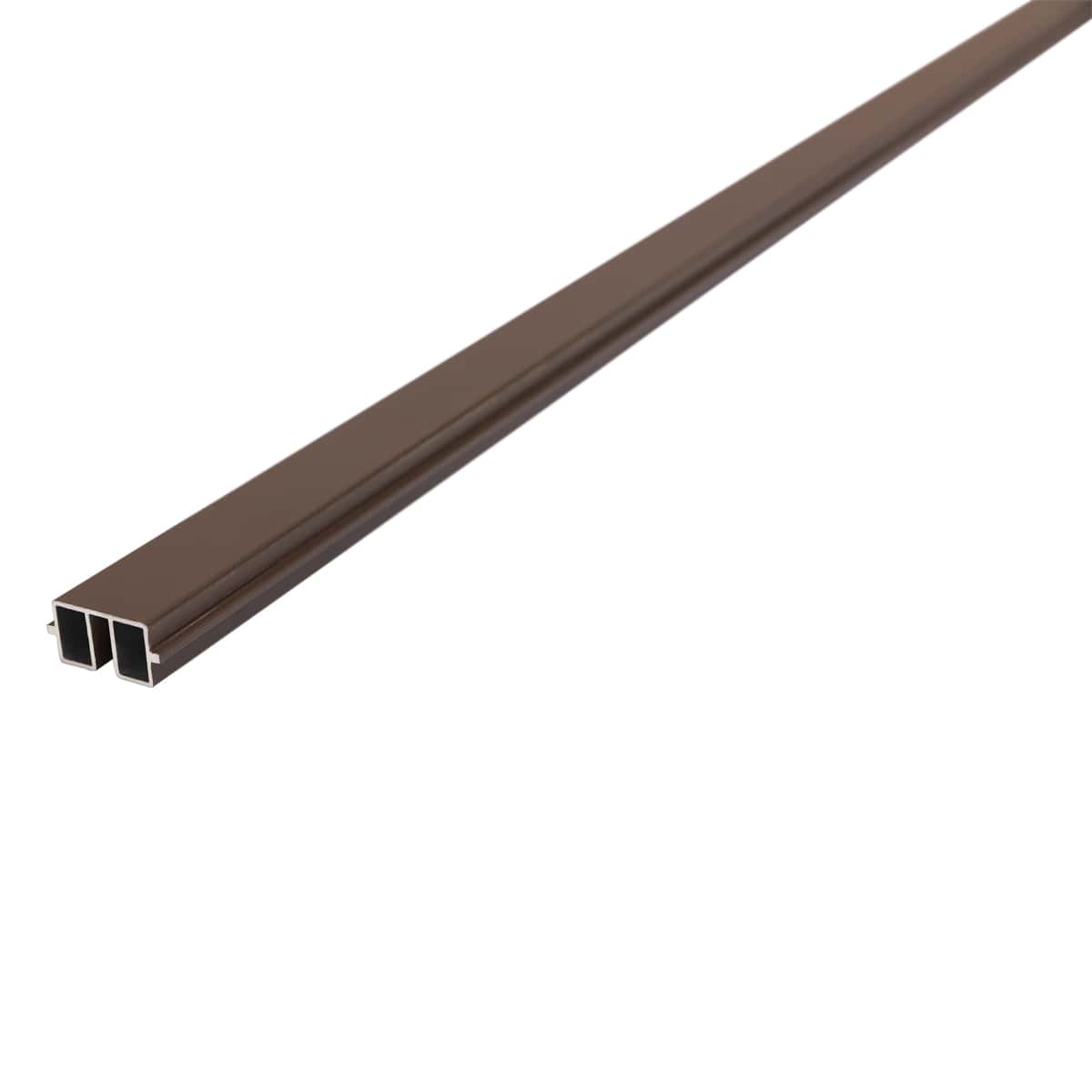 NeoTimber Composite Fence Post Insert - Chocolate Brown