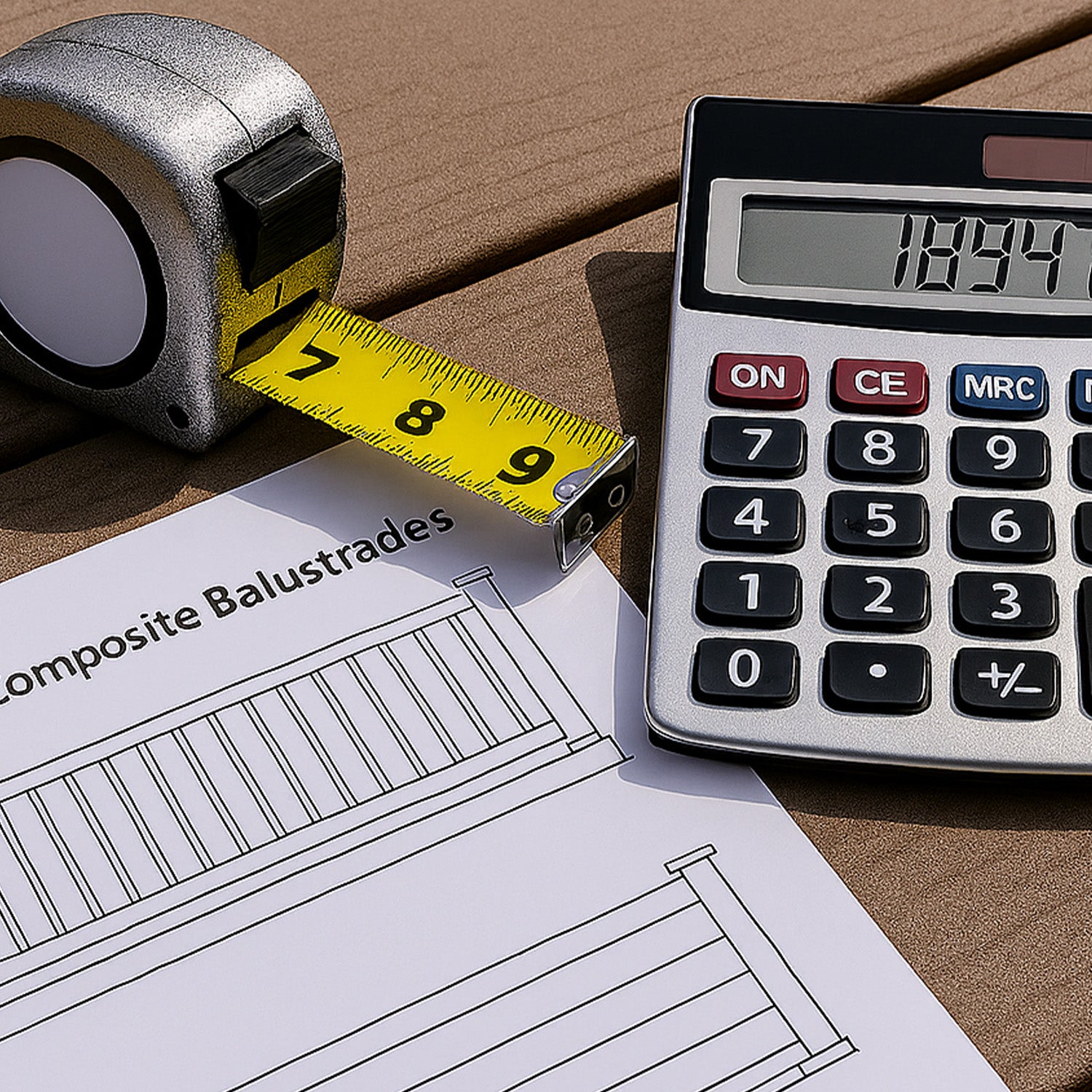 NeoTimber® Balustrade Project Calculator for Decking Safety Systems