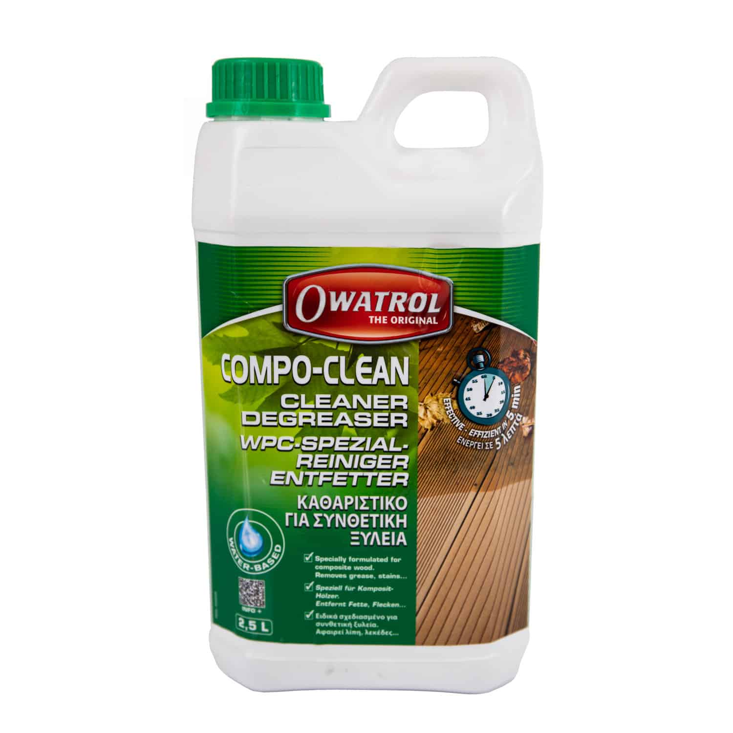 Owatrol Compo-Clean 2.5L - Composite Cleaner & Degreaser
