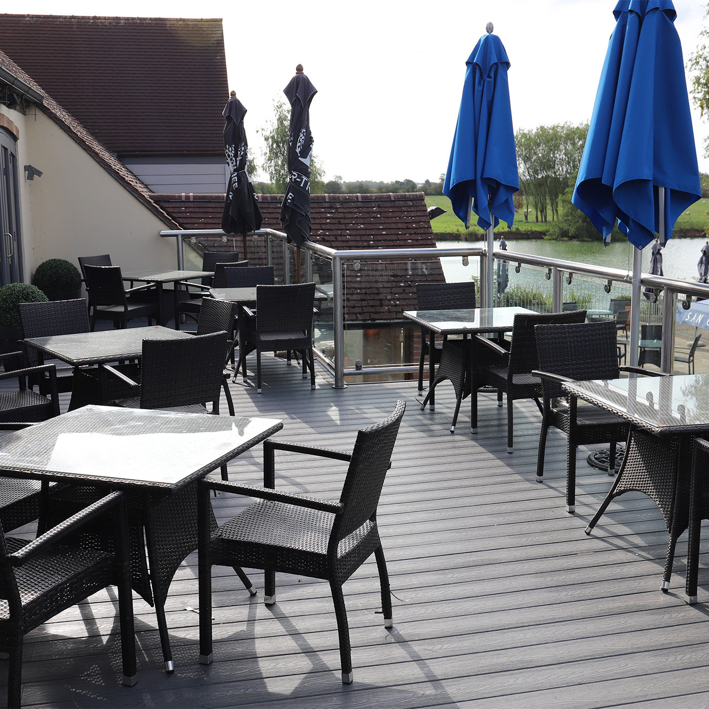 Retail Sector – Decking for Terrace Areas