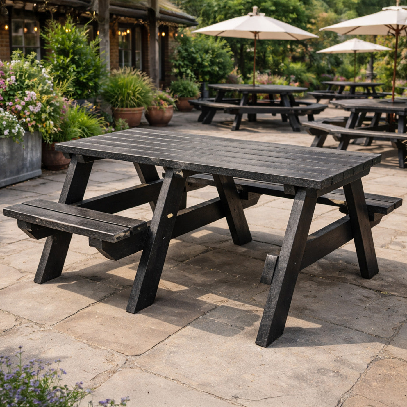 Retail Sector – Outdoor Seating for Customer Spaces