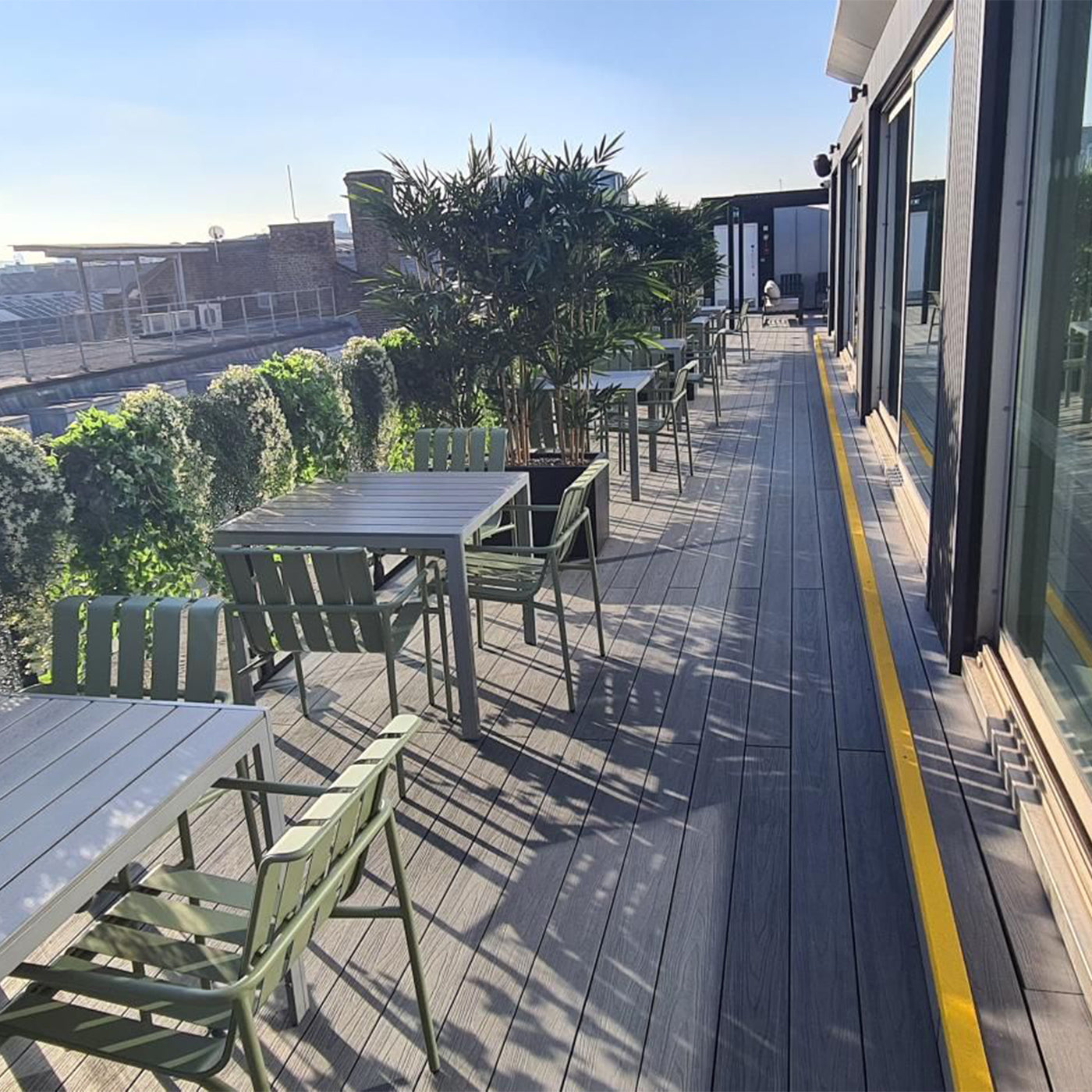 Commercial Sector – Decking for Rooftops