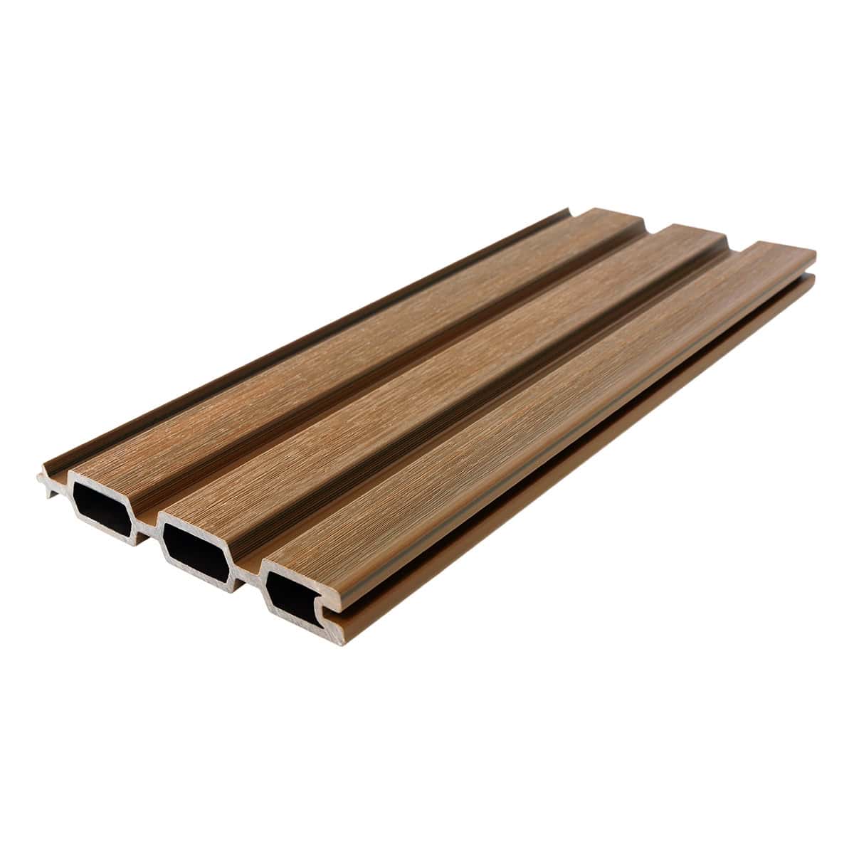 NeoTimber Slatted Composite Fence Board - Oak
