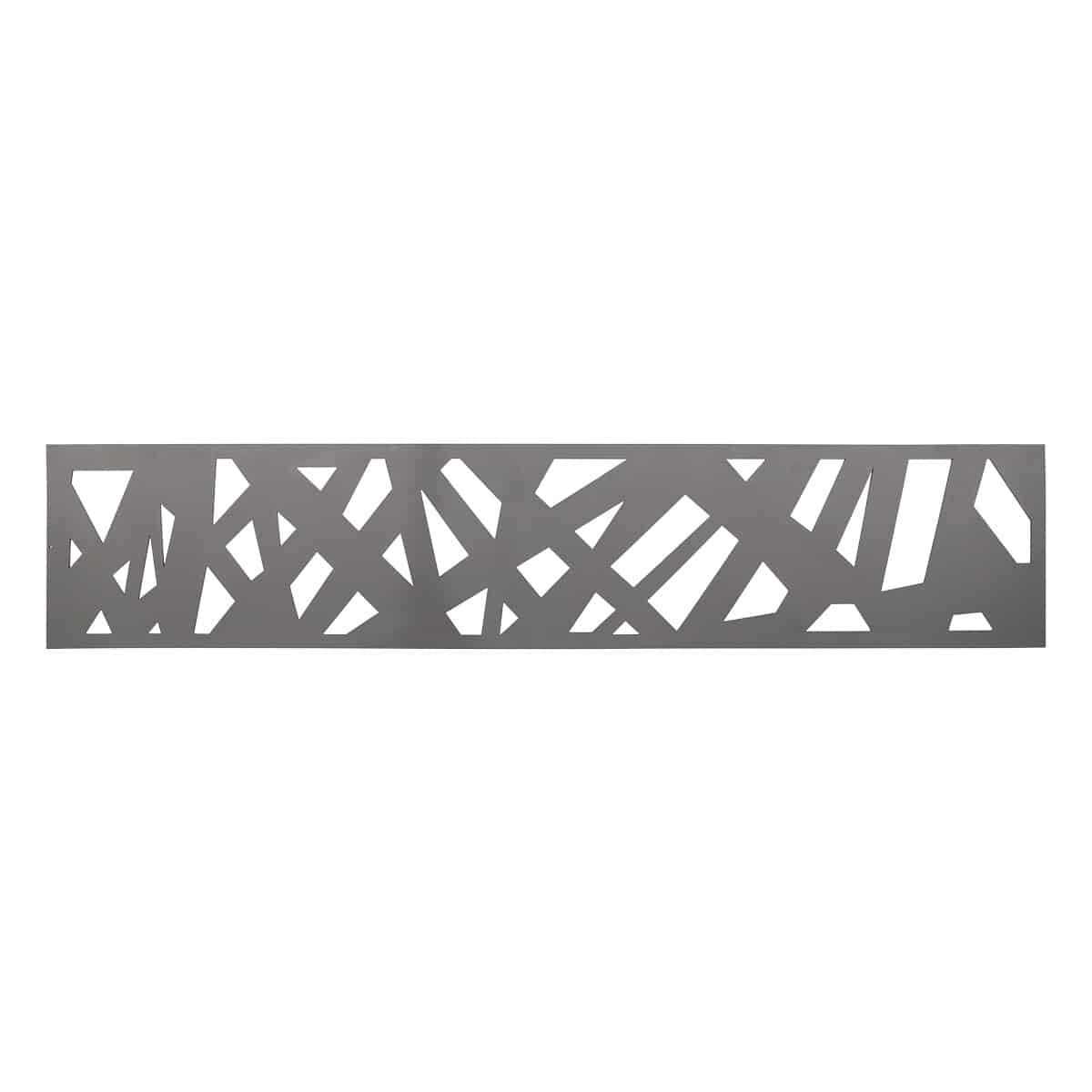NeoTimber Contemporary Fence Screen Grey