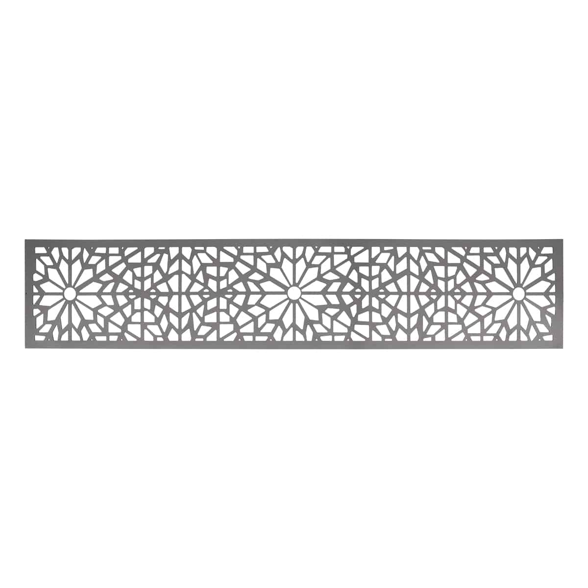 NeoTimber Geometric Fence Screen - Grey