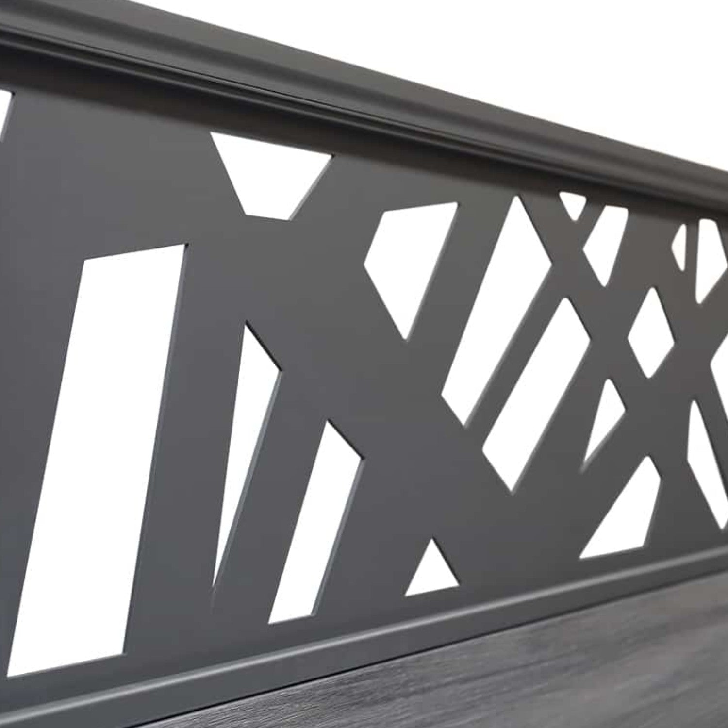 NeoTimber® Composite Fence Panel Set with Contemporary Screen – Colour Matched Fence