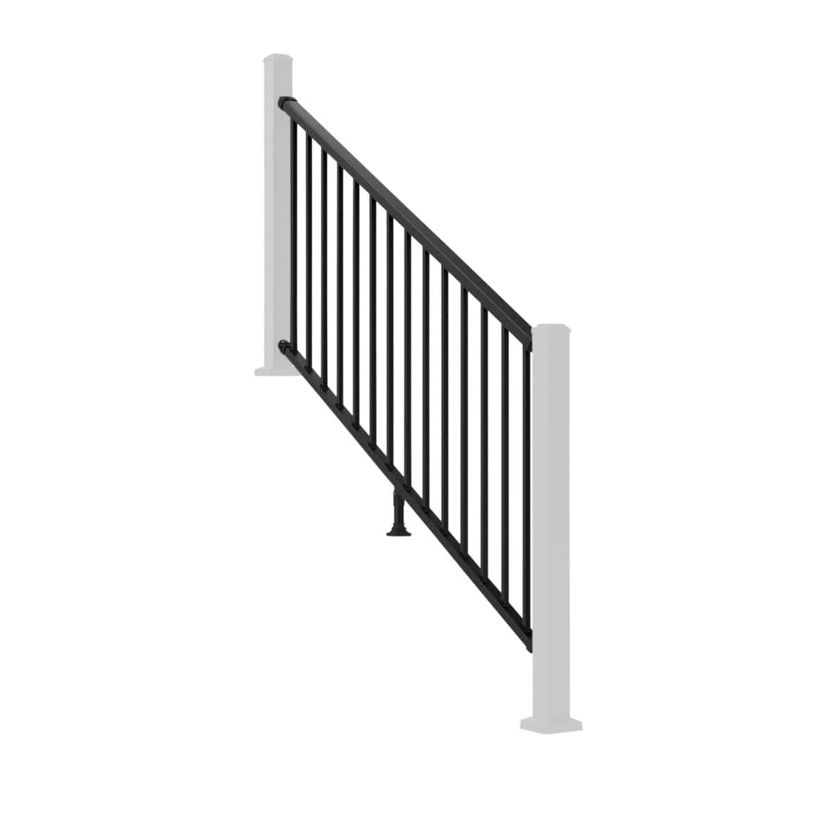 NeoTimber Aluminium Balustrade Spindle Stair Railing - Angled