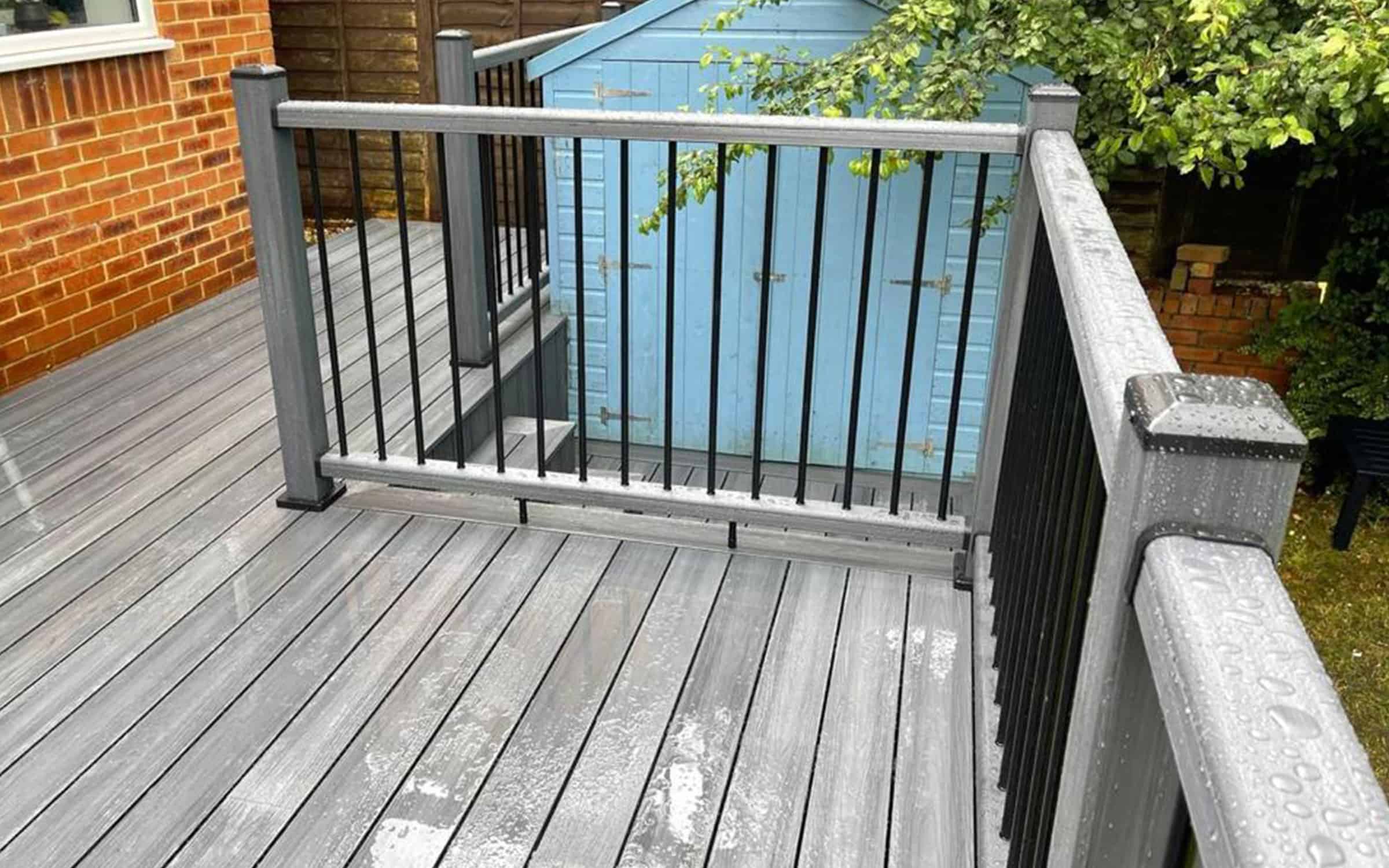 composite deck railing