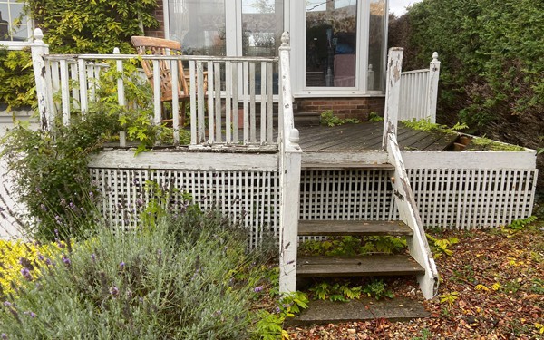 composite decking banisters