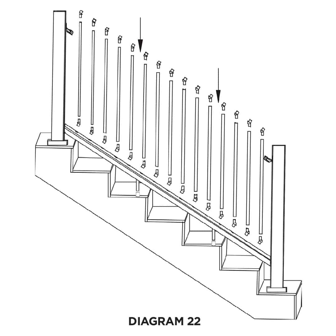 installing composite balustrades