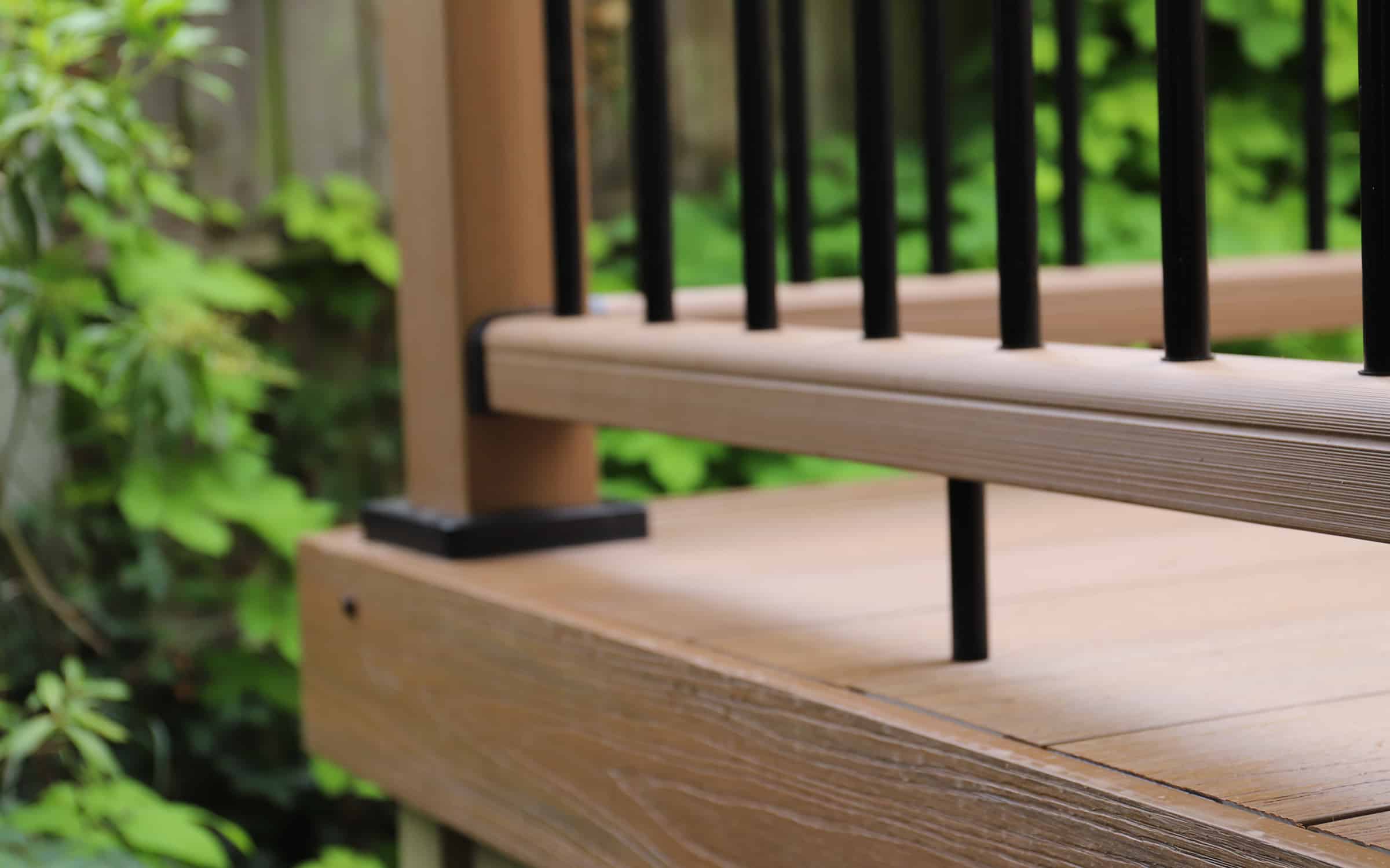 composite railings for decking