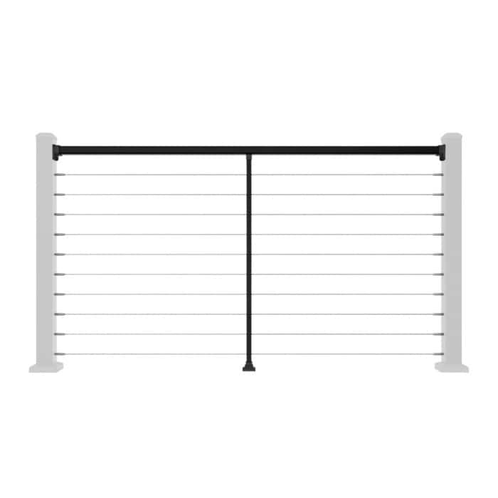 Aluminium Straight Railing