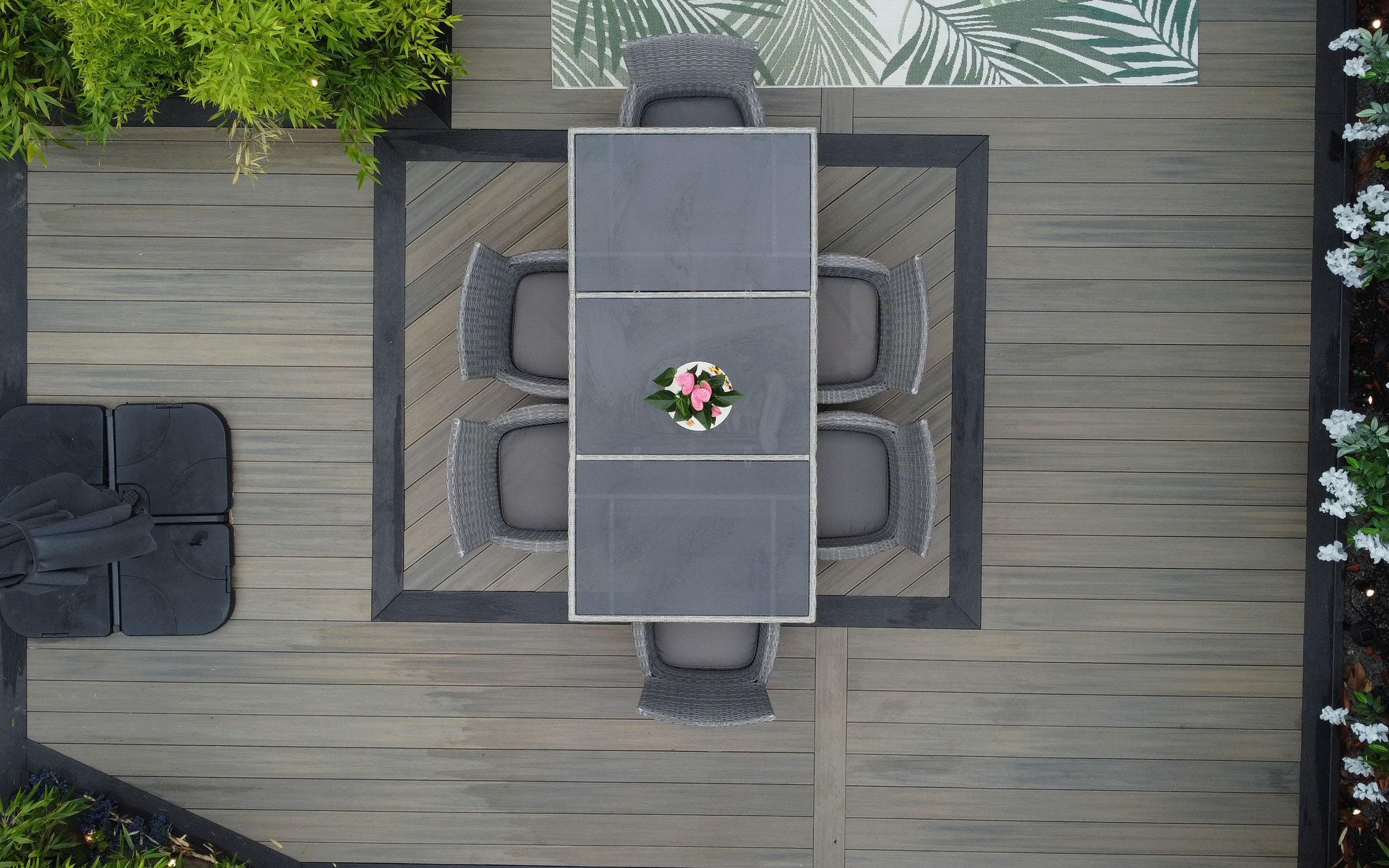 capped composite decking