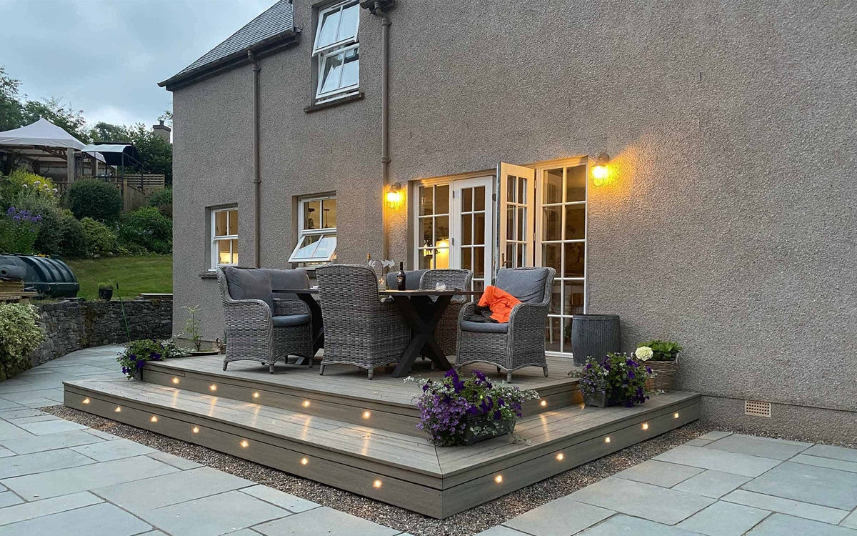 deluxe antique hollow decking