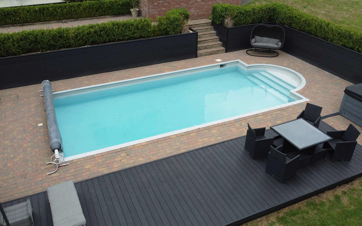 modern residential slatted cladding