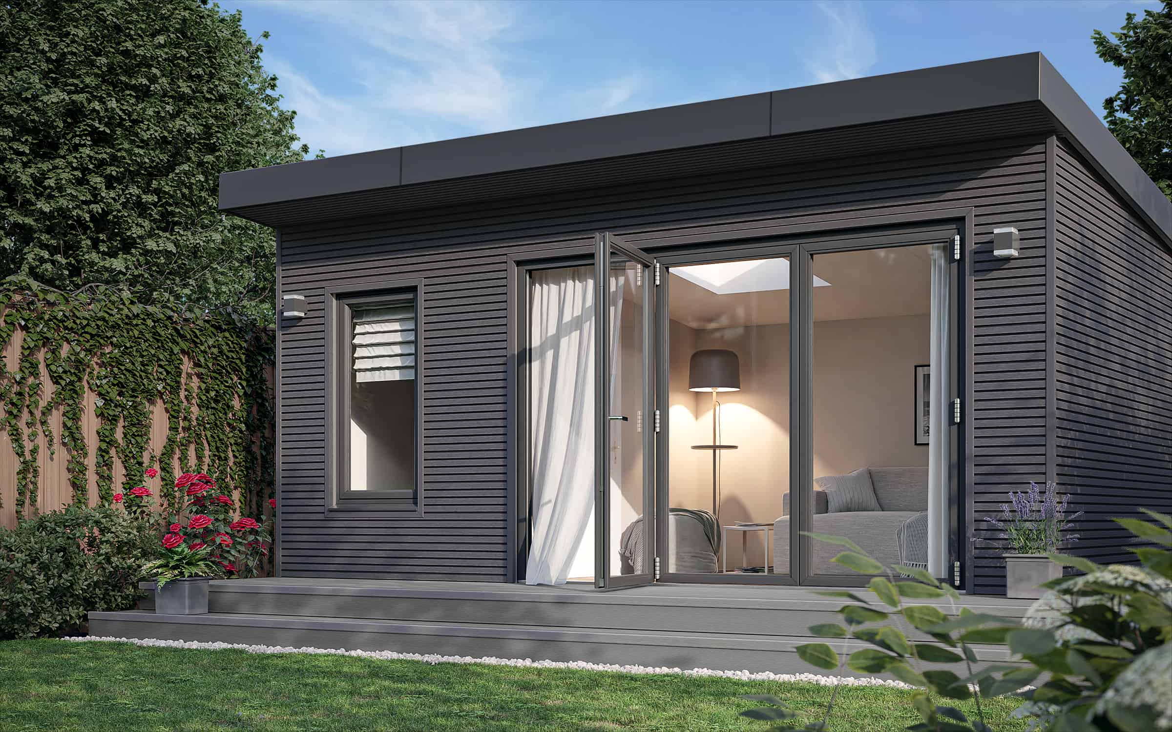 horizontal composite cladding