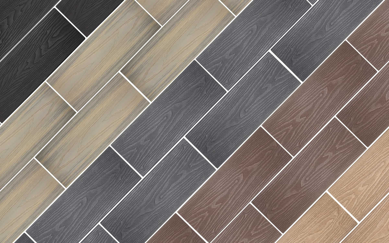 composite decking colour guide