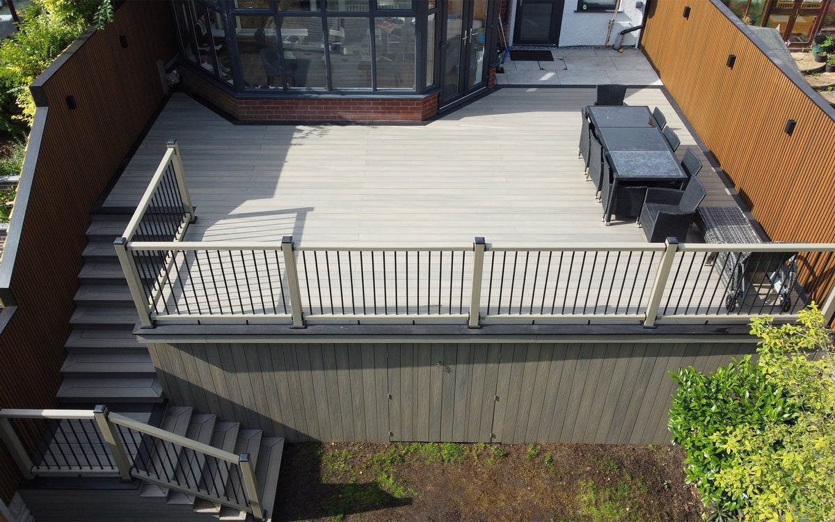 composite garden balustrades
