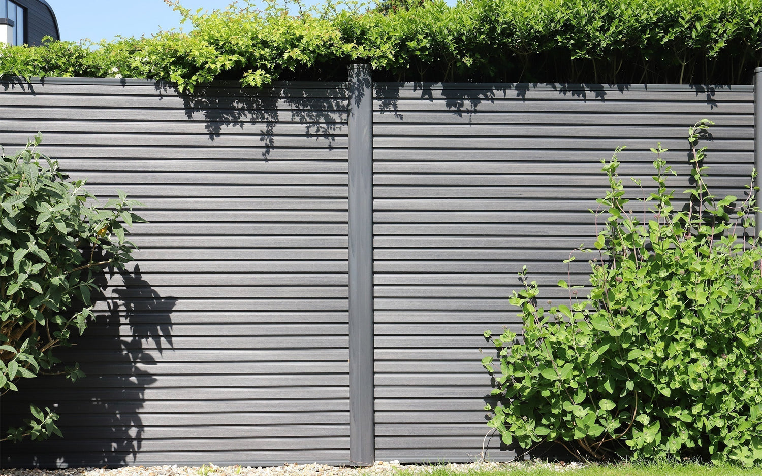 composite garden fencing