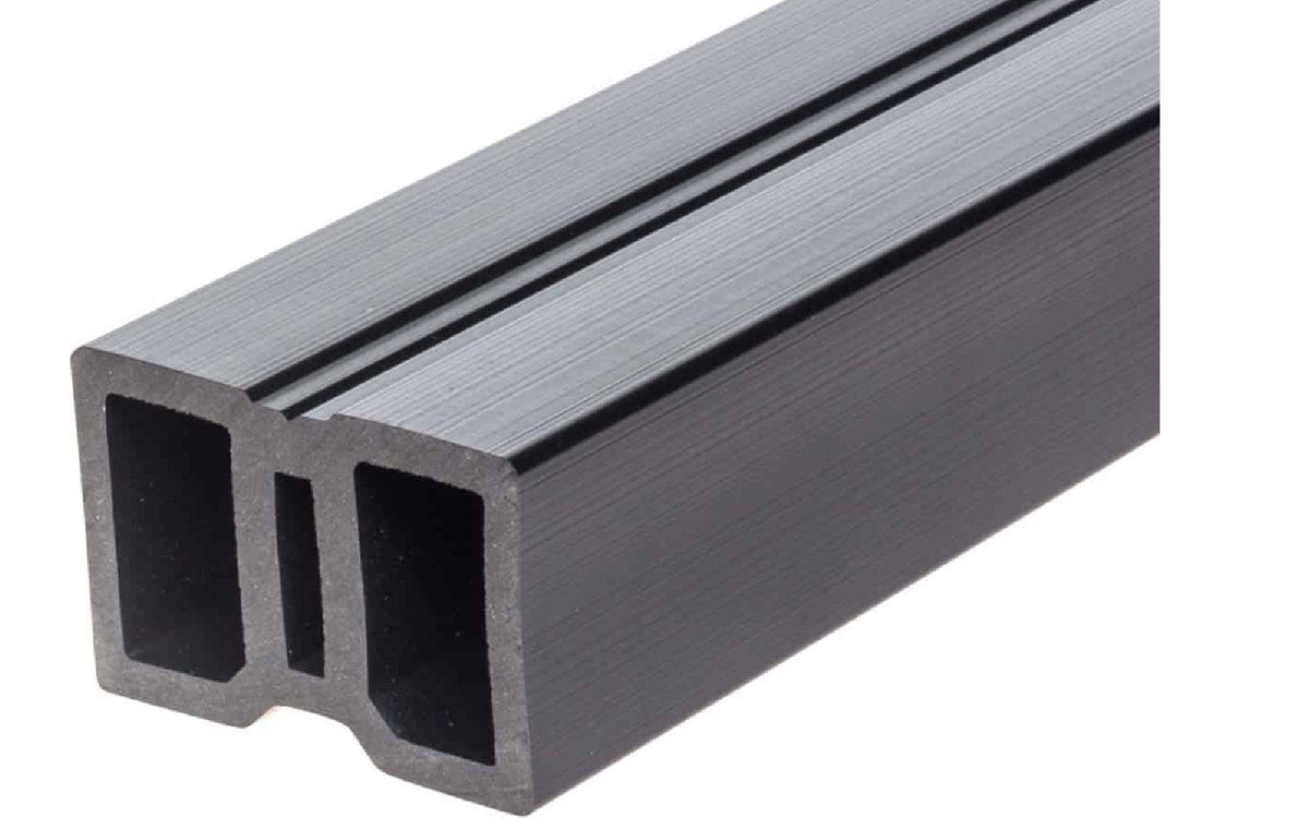 Composite decking joist for subframe support, sometimes referred to as a deck beam.