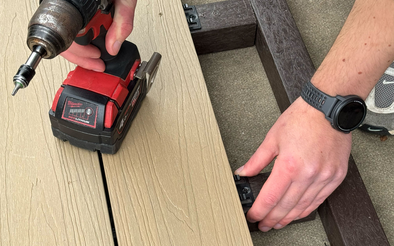installing composite decking