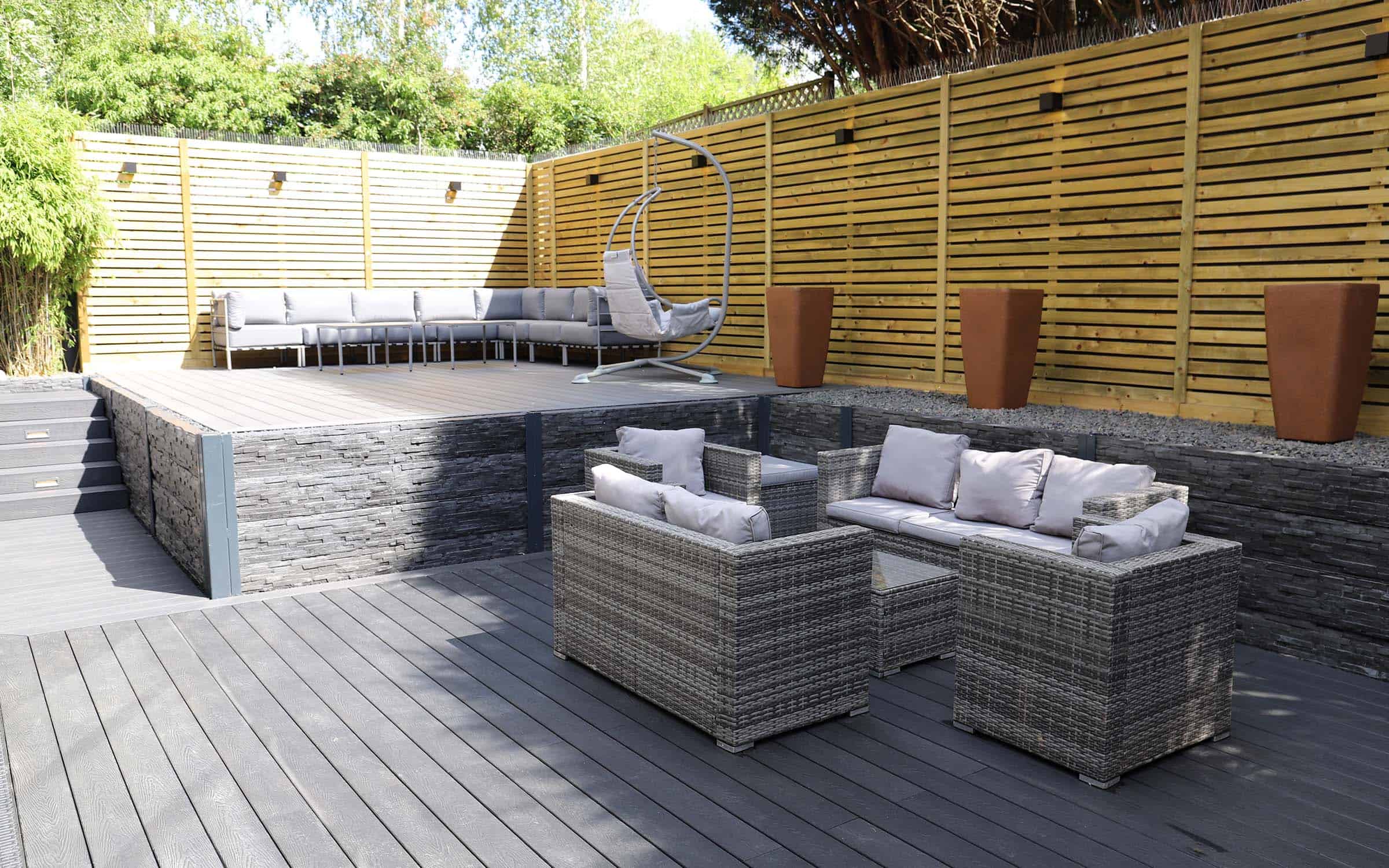 stain resistant composite decking