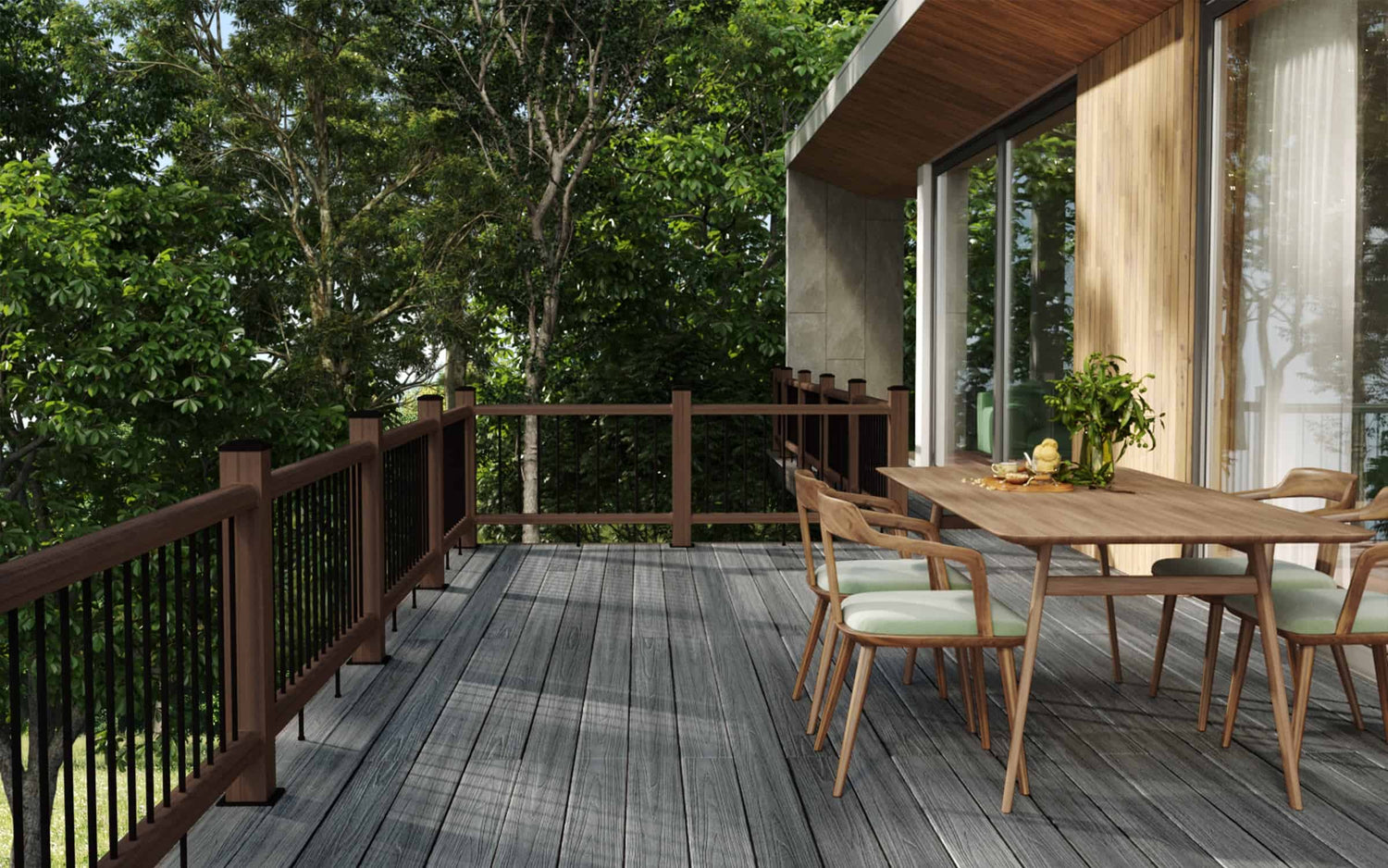 installing composite balustrades