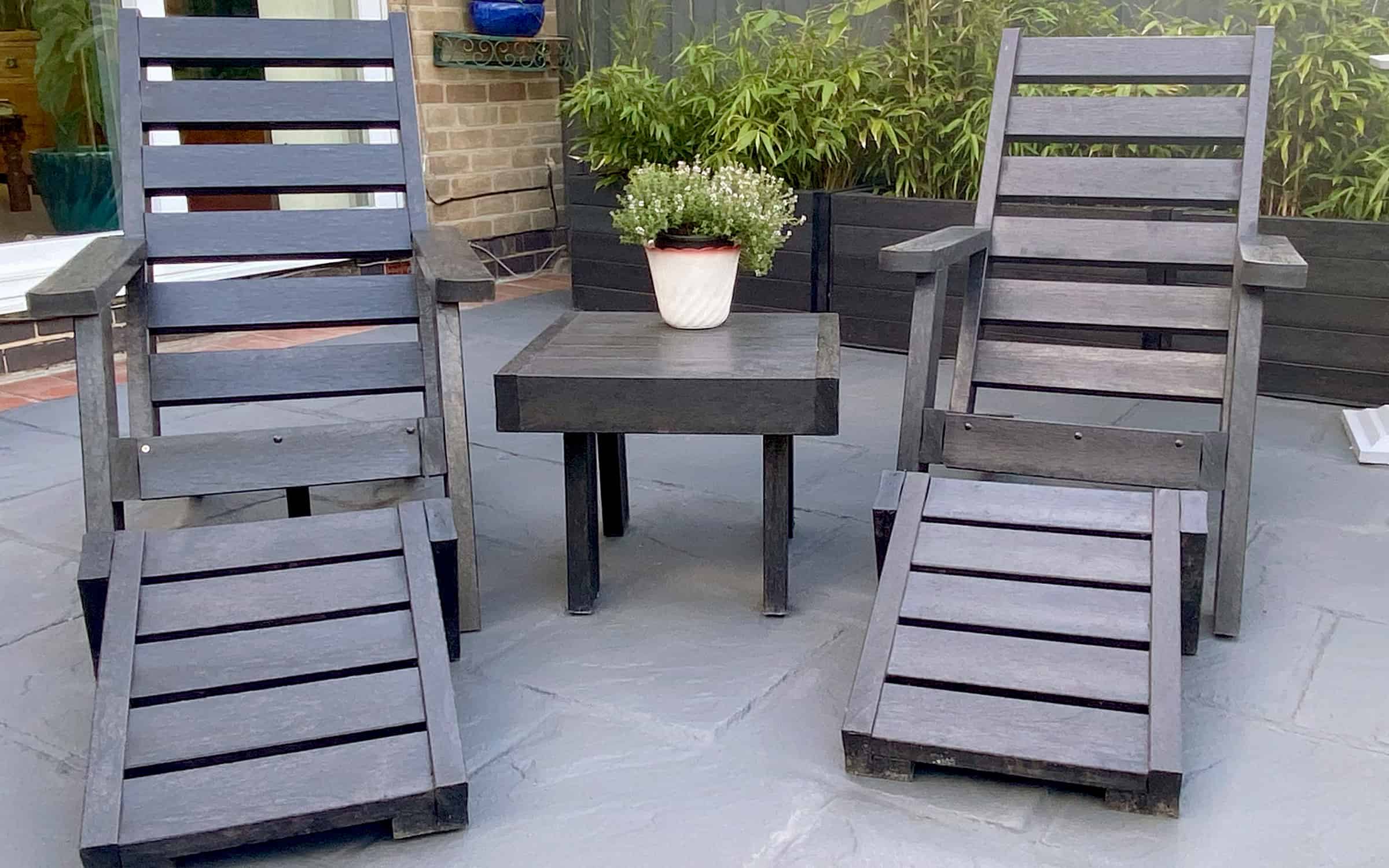 recycled plastic deck furniture